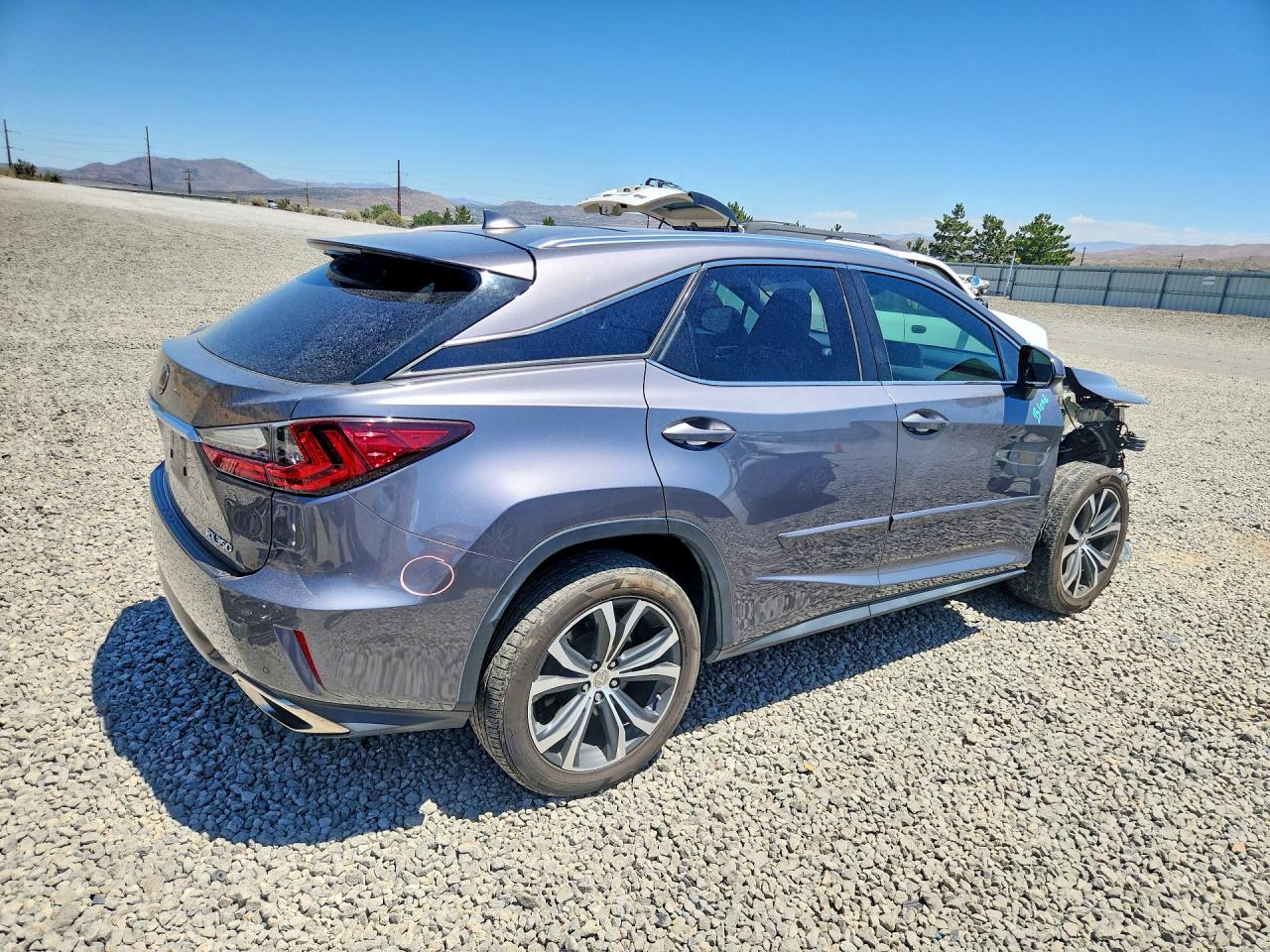 2016 Lexus Rx 350 Base Серый vin: 2T2BZMCA2GC024158