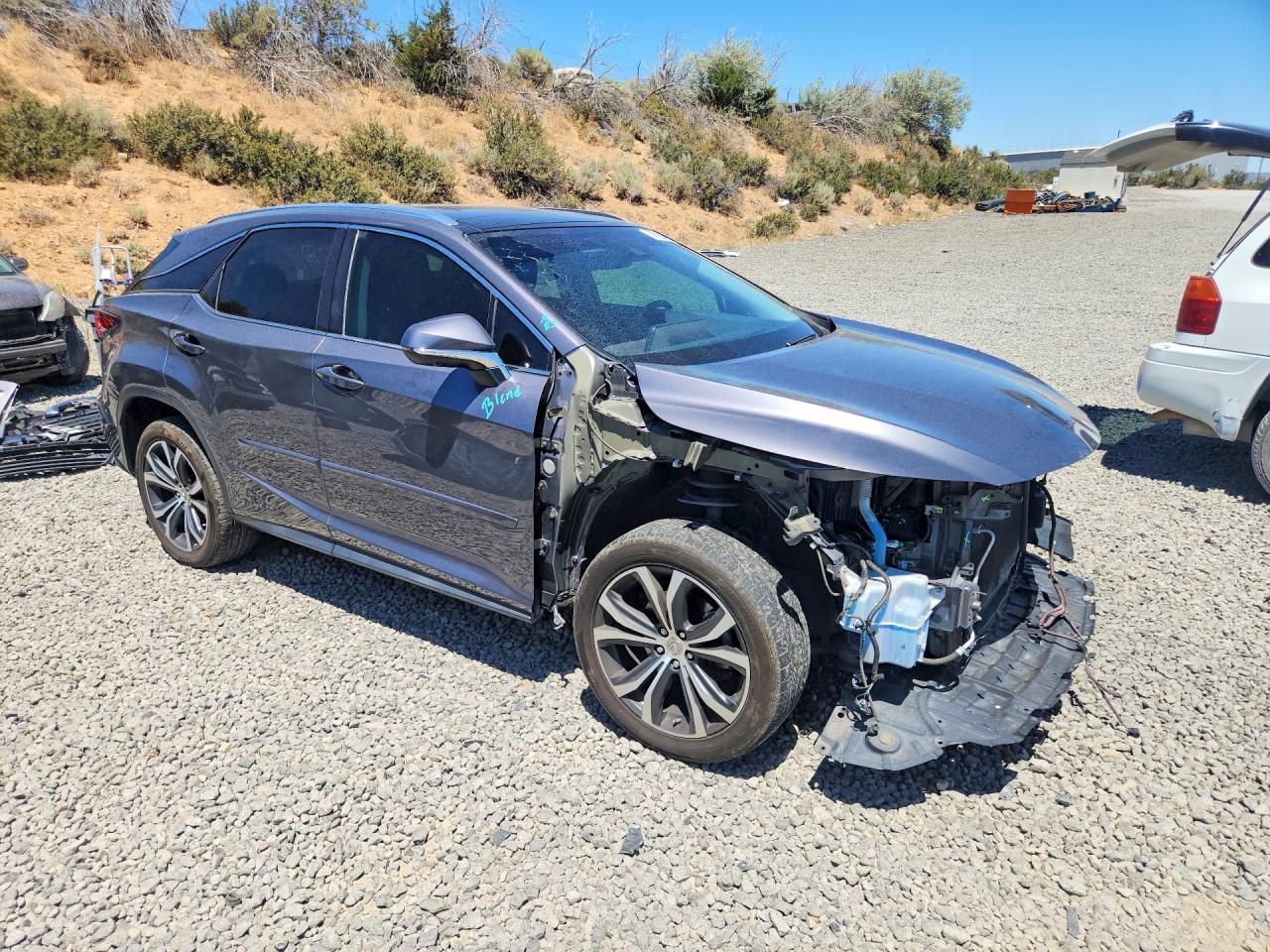 2016 Lexus Rx 350 Base Серый vin: 2T2BZMCA2GC024158