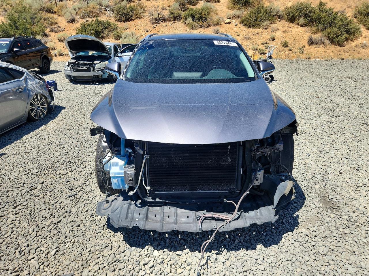 2016 Lexus Rx 350 Base Серый vin: 2T2BZMCA2GC024158