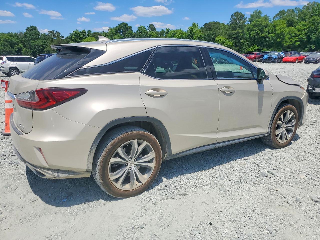 2016 Lexus Rx 350 Base Бежевый vin: 2T2BZMCA2GC045933