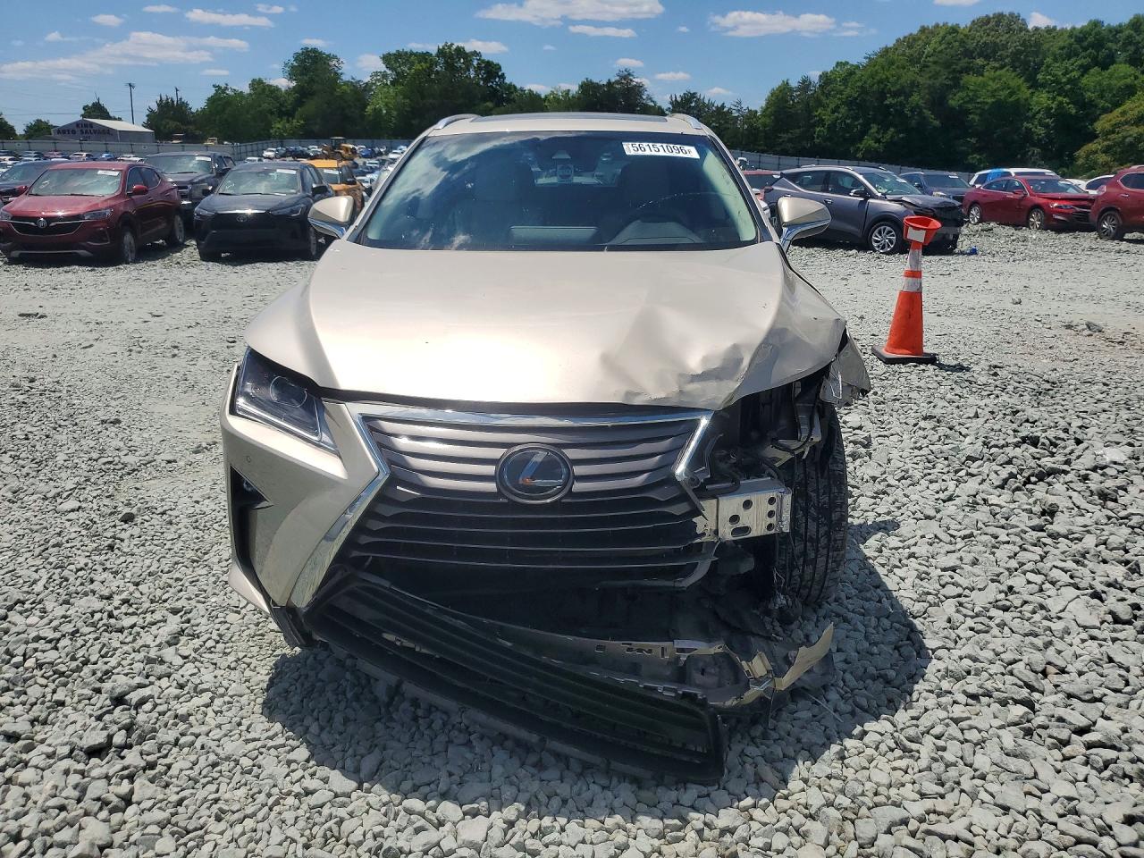 2016 Lexus Rx 350 Base Бежевый vin: 2T2BZMCA2GC045933
