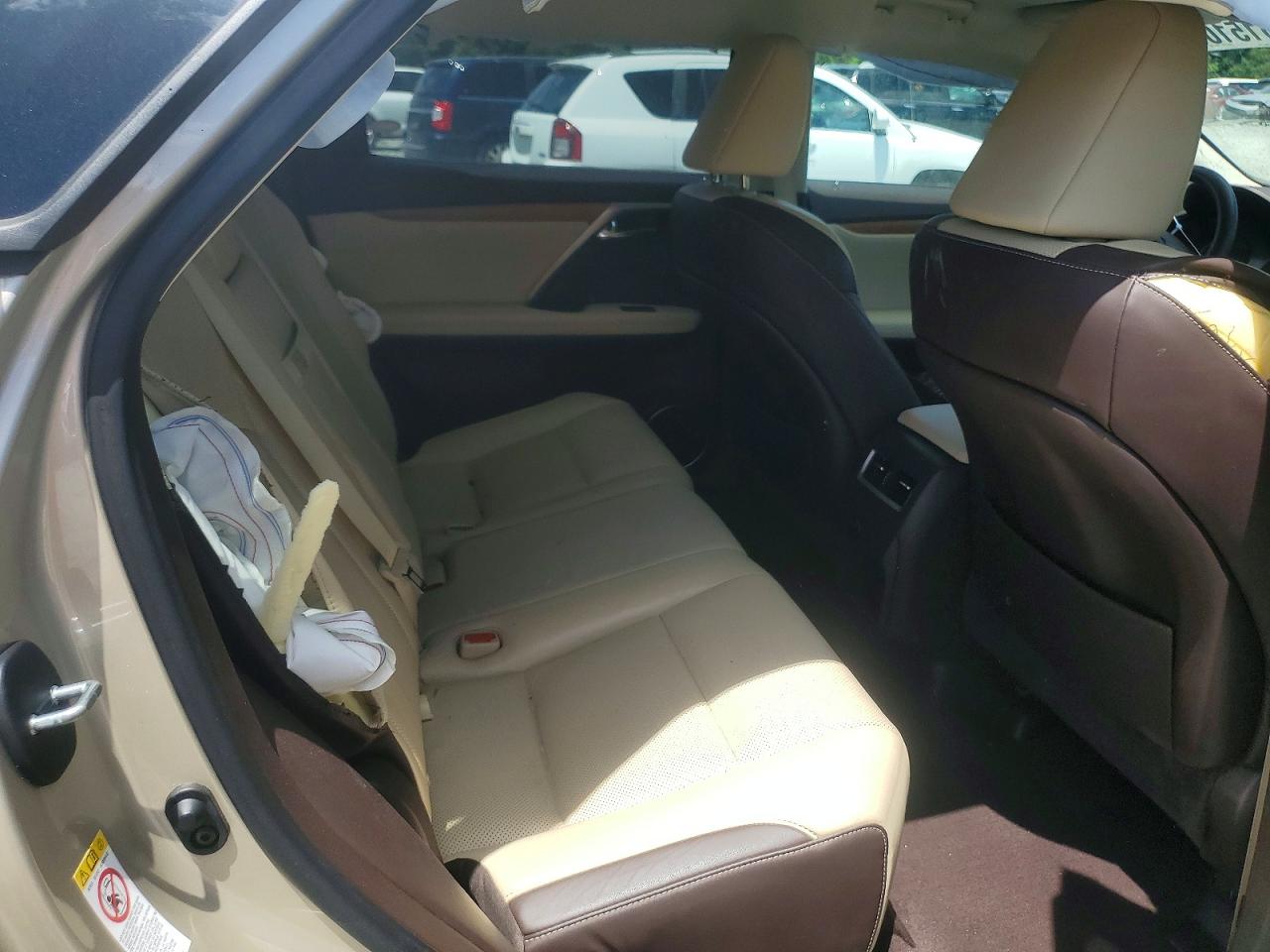 2016 Lexus Rx 350 Base Бежевый vin: 2T2BZMCA2GC045933