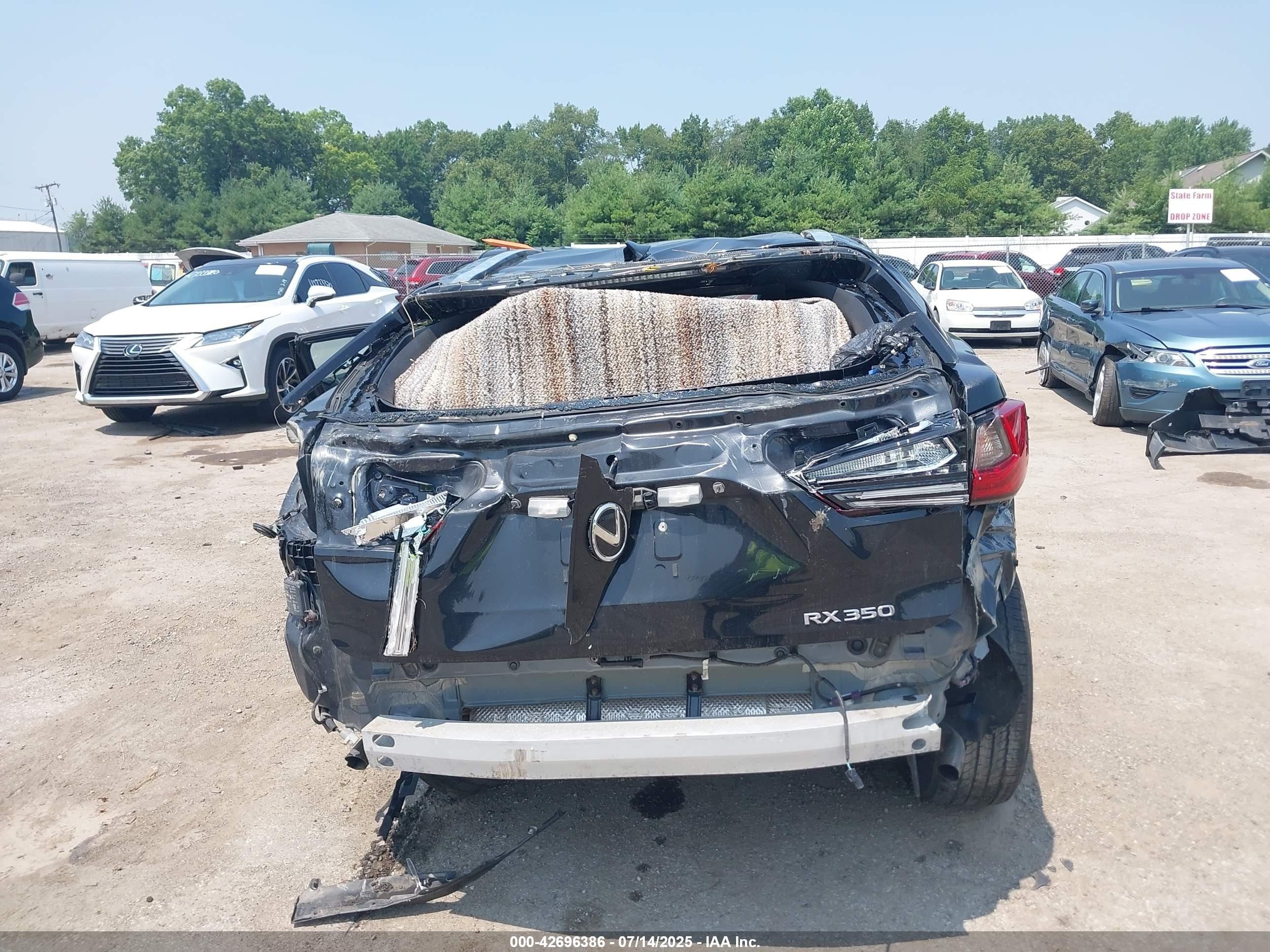 2017 Lexus Rx 350   Черный vin: 2T2BZMCA2HC061468