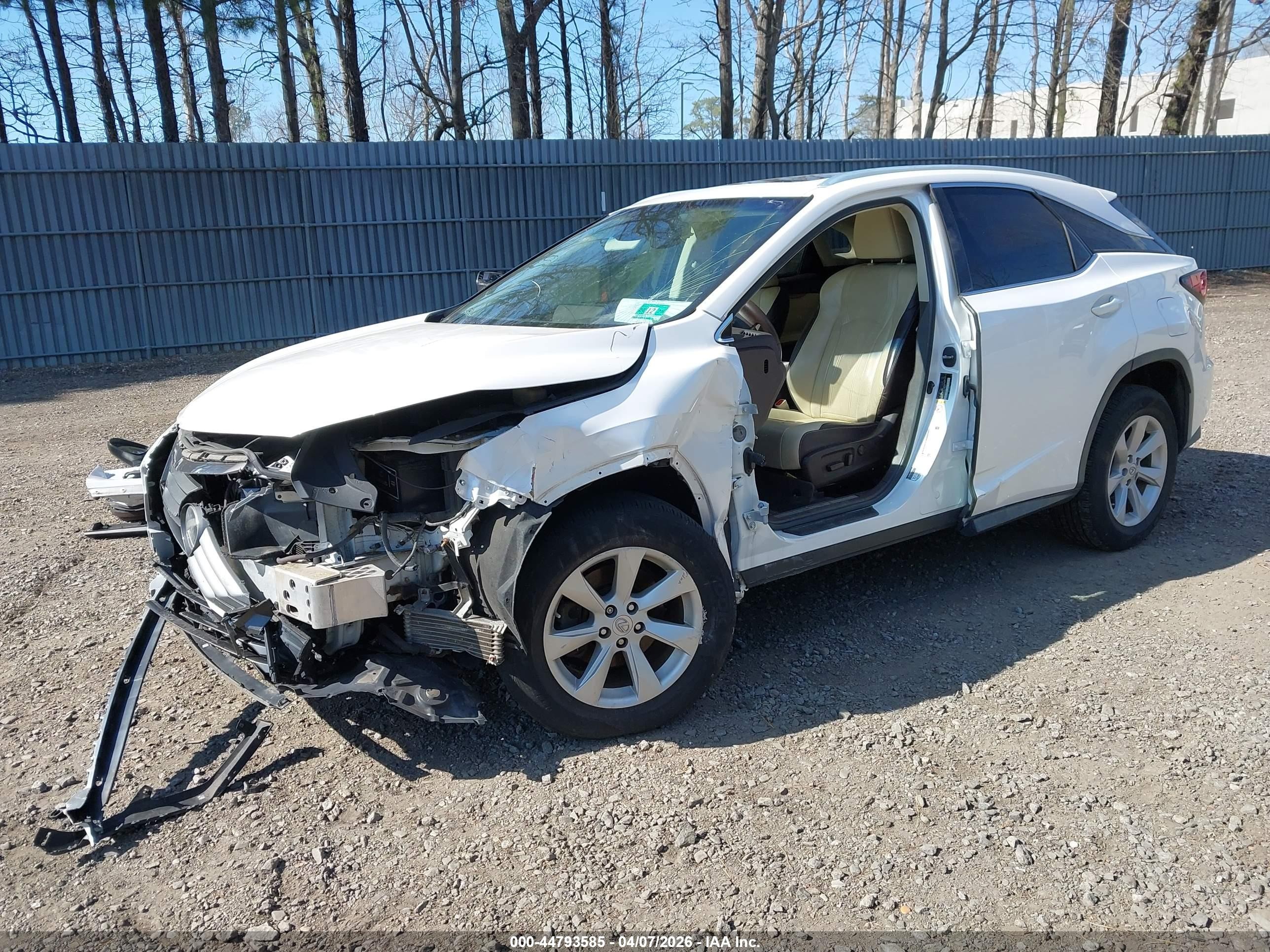 2017 Lexus Rx 350 White vin: 2T2BZMCA2HC062832