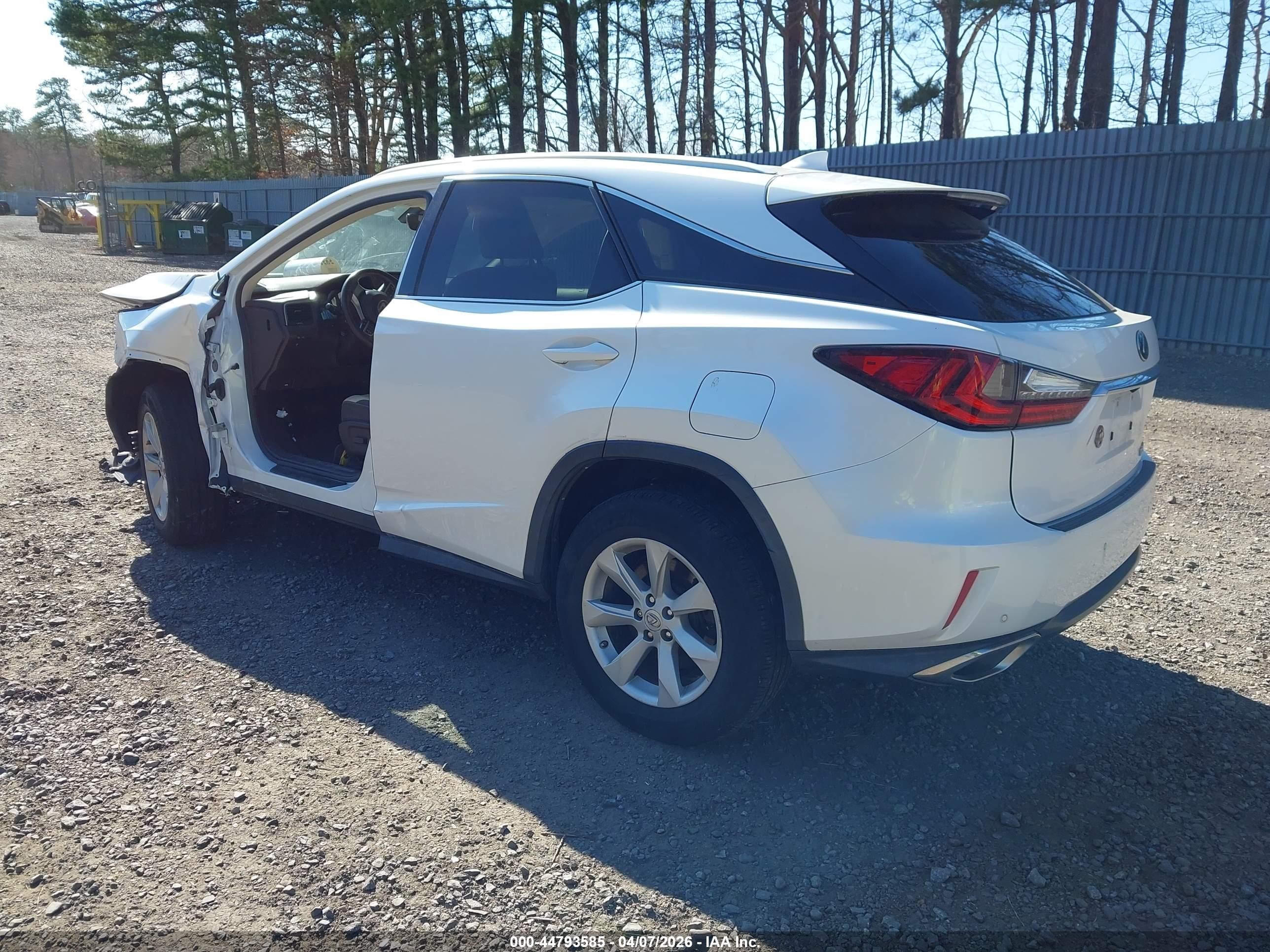 2017 Lexus Rx 350 White vin: 2T2BZMCA2HC062832