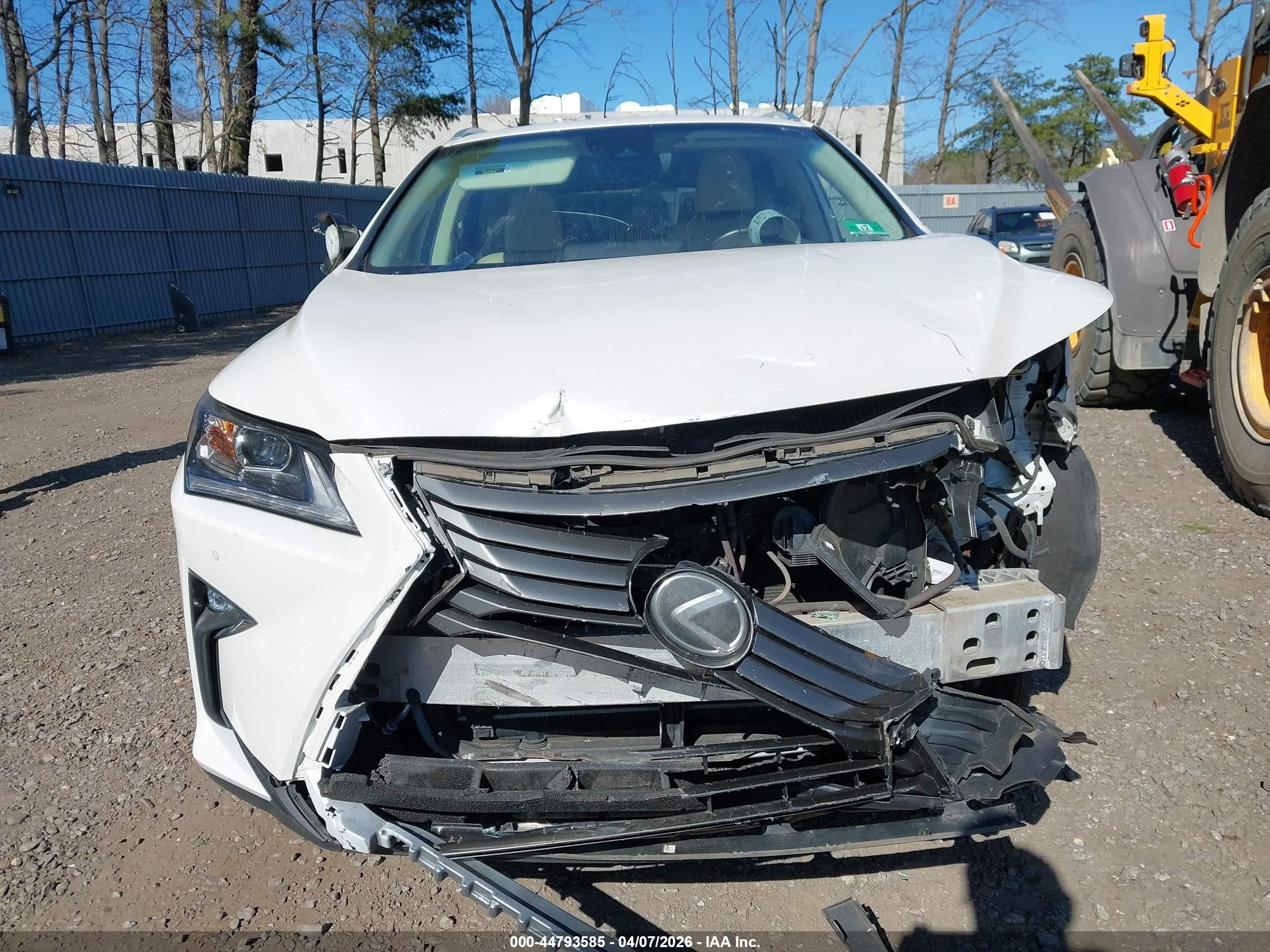 2017 Lexus Rx 350 White vin: 2T2BZMCA2HC062832