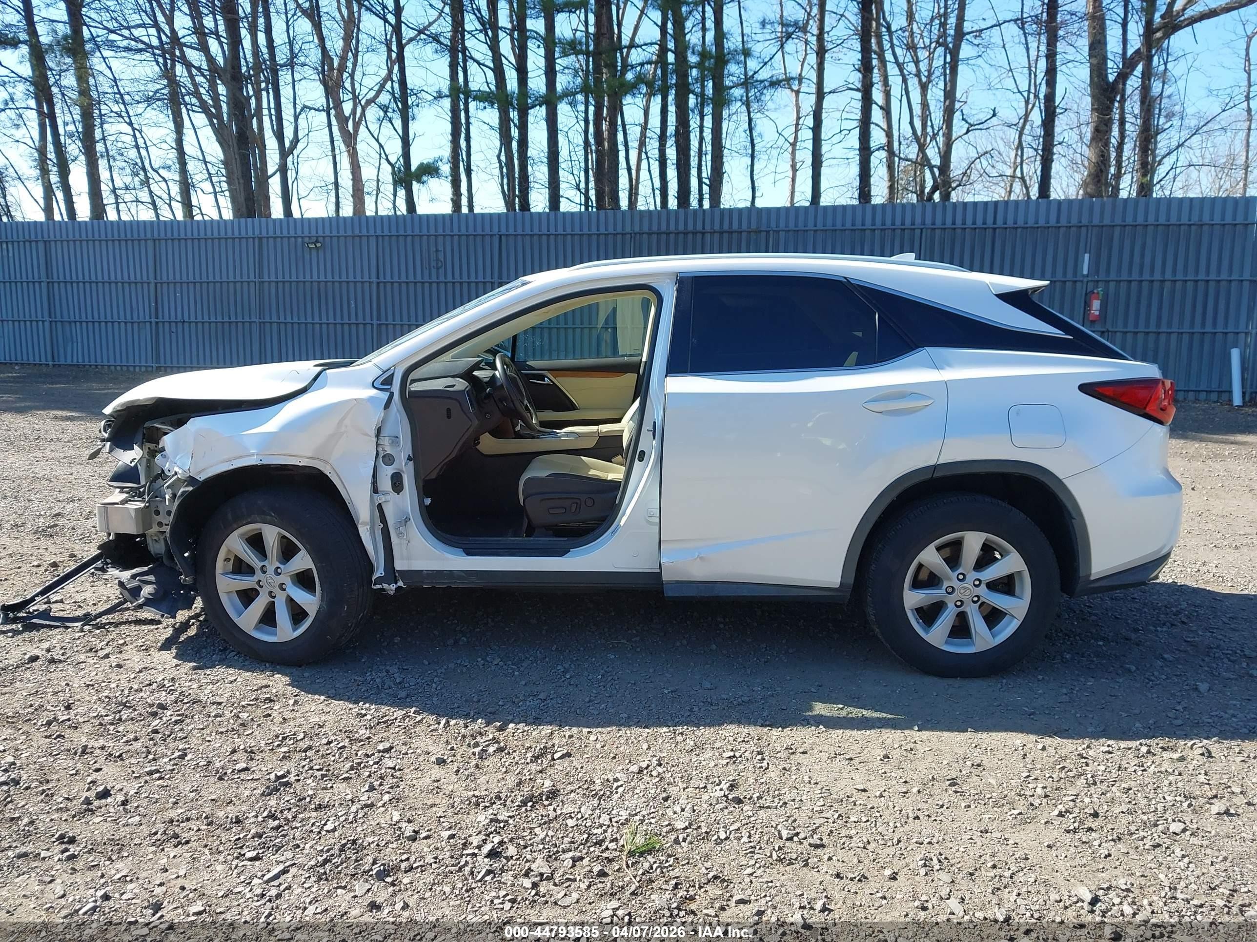 2017 Lexus Rx 350 White vin: 2T2BZMCA2HC062832