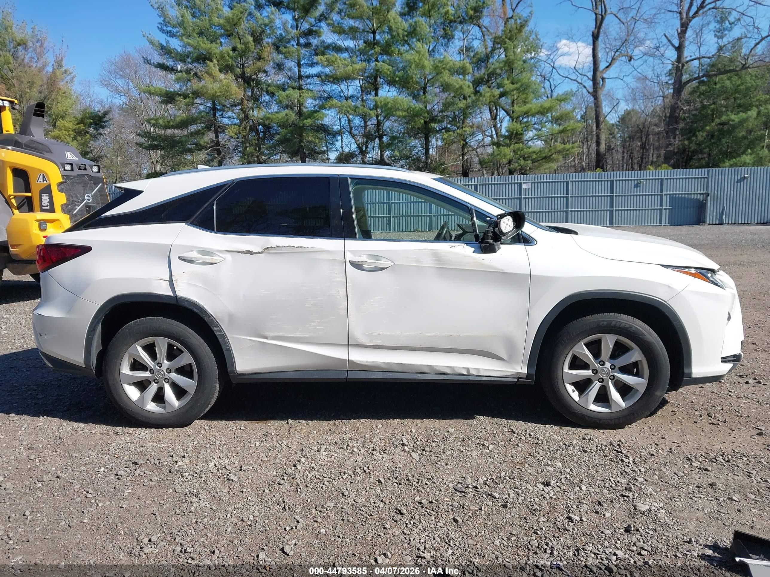 2017 Lexus Rx 350 White vin: 2T2BZMCA2HC062832