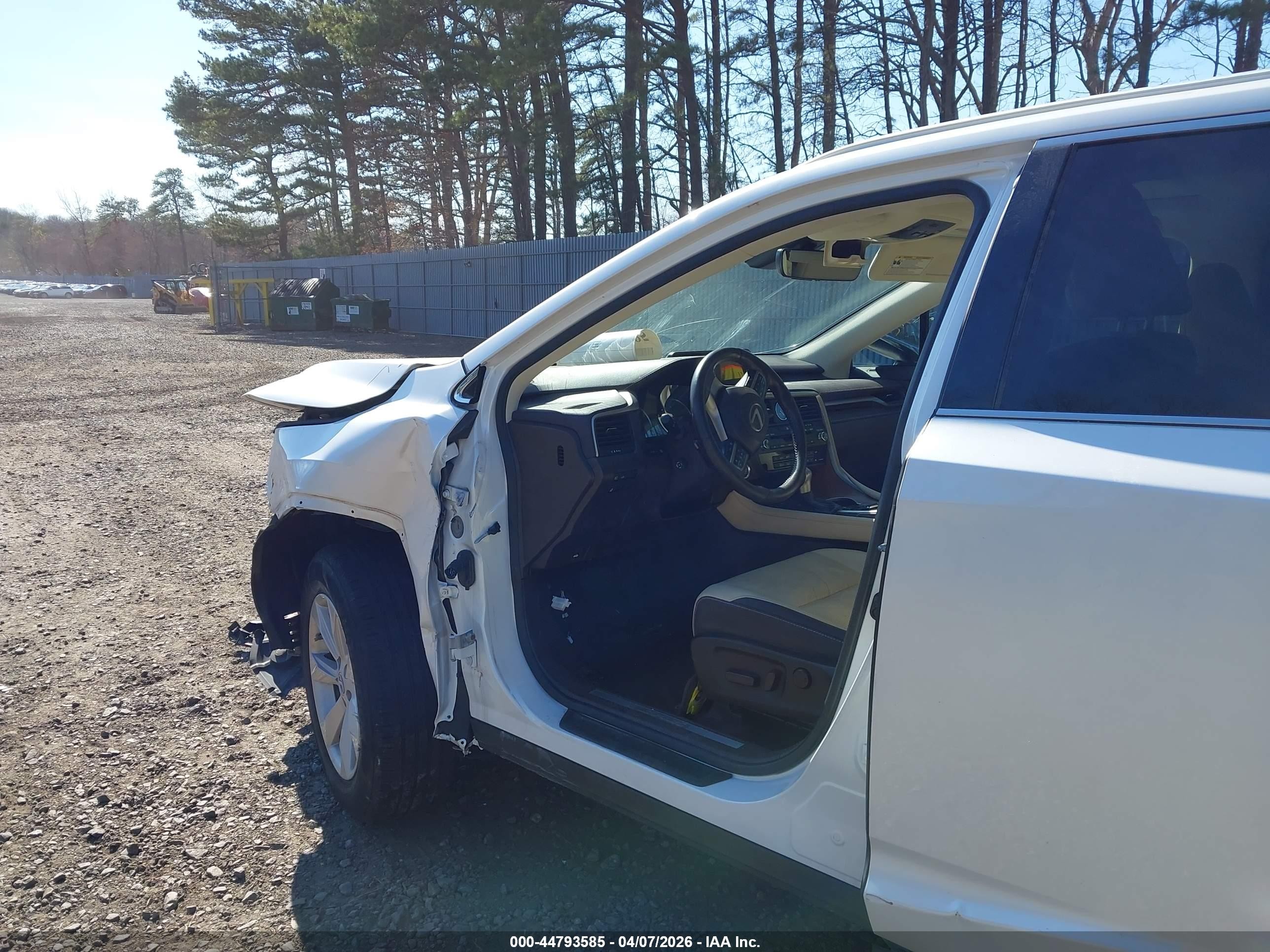 2017 Lexus Rx 350 White vin: 2T2BZMCA2HC062832