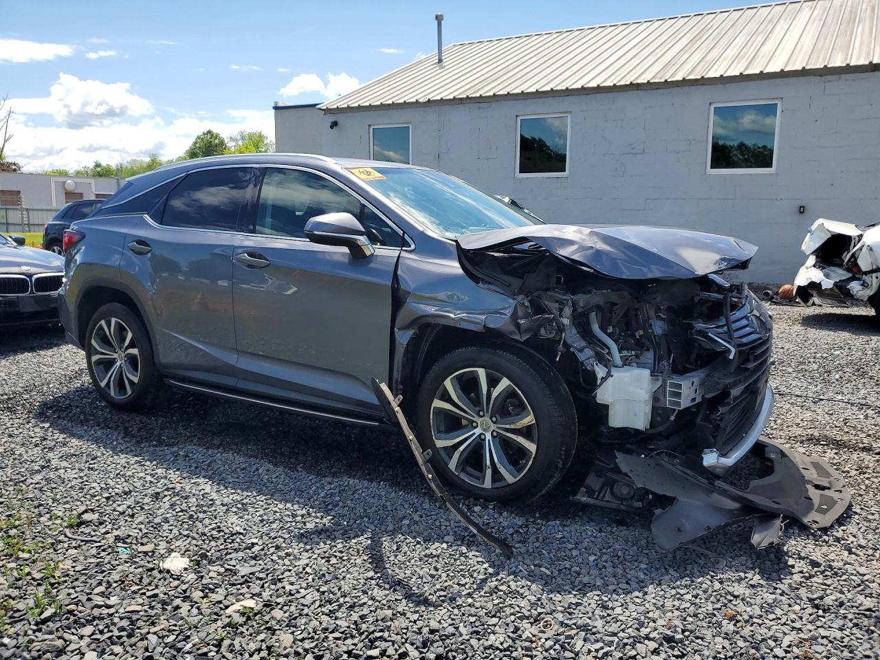 2017 Lexus Rx 350 Base Gray vin: 2T2BZMCA2HC110524