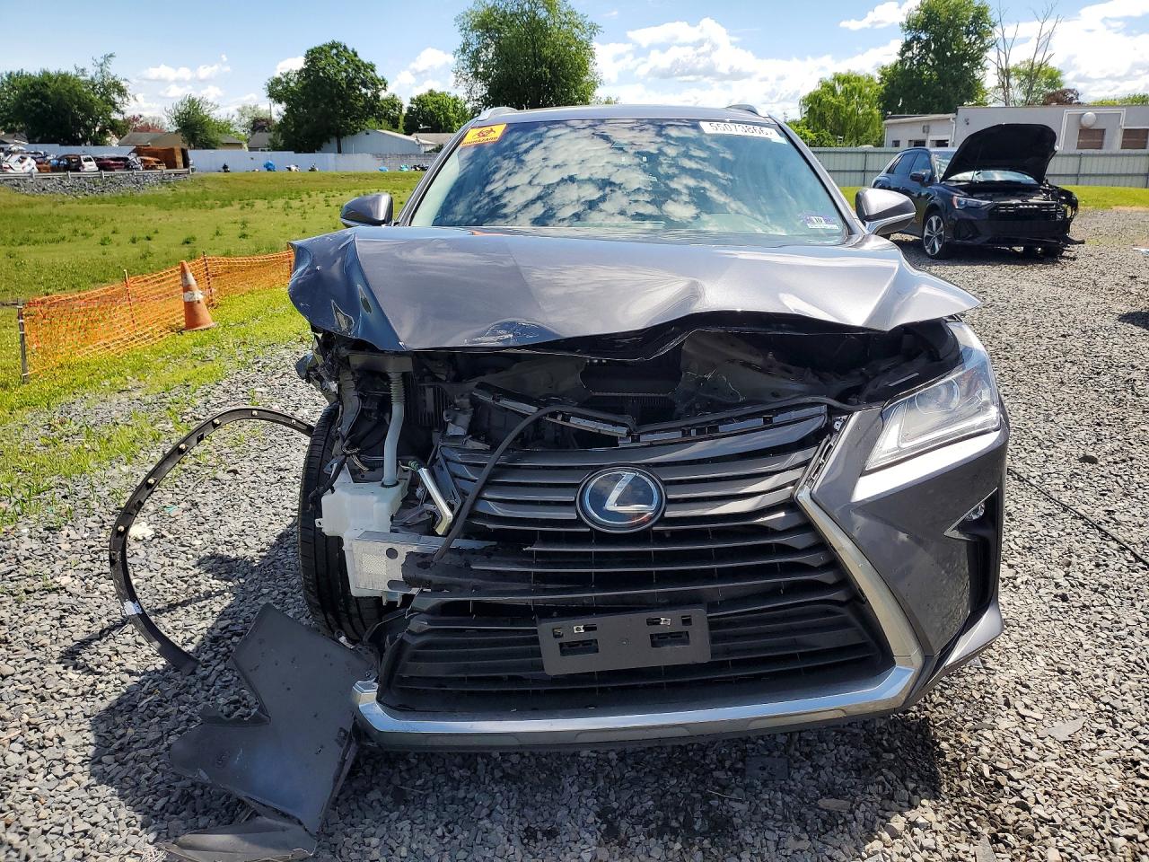 2017 Lexus Rx 350 Base Gray vin: 2T2BZMCA2HC110524