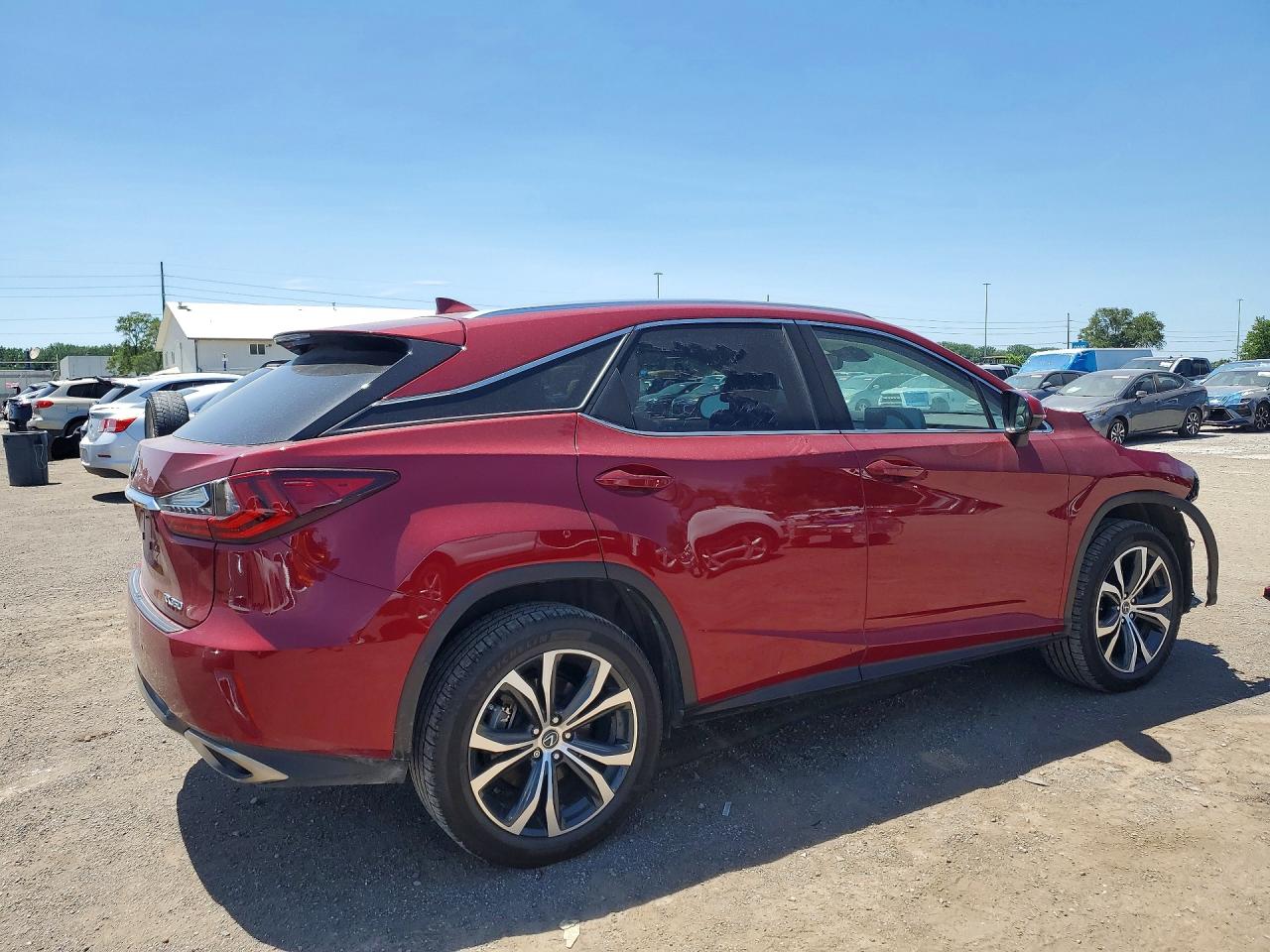 2019 Lexus Rx Red vin: 2T2BZMCA2KC185506