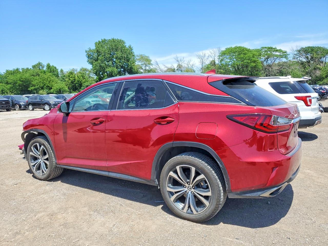 2019 Lexus Rx Red vin: 2T2BZMCA2KC185506