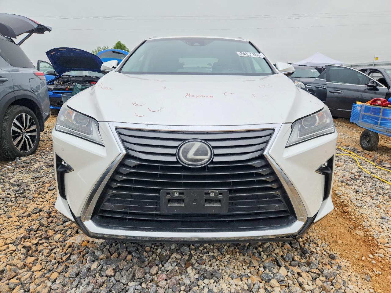 2017 Lexus Rx 350 Base White vin: 2T2BZMCA3HC060362