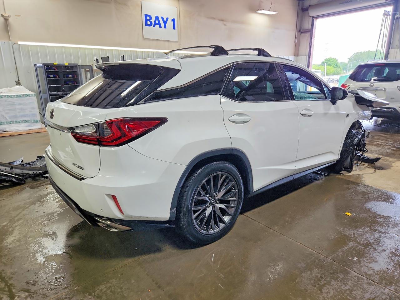 2017 Lexus Rx 350 Base White vin: 2T2BZMCA3HC126487