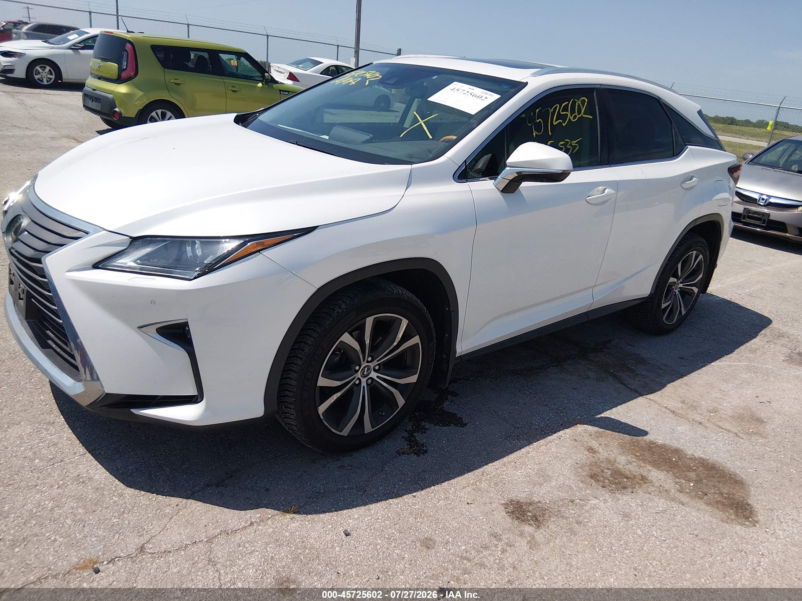 2018 Lexus Rx 350 Белый vin: 2T2BZMCA4JC165305