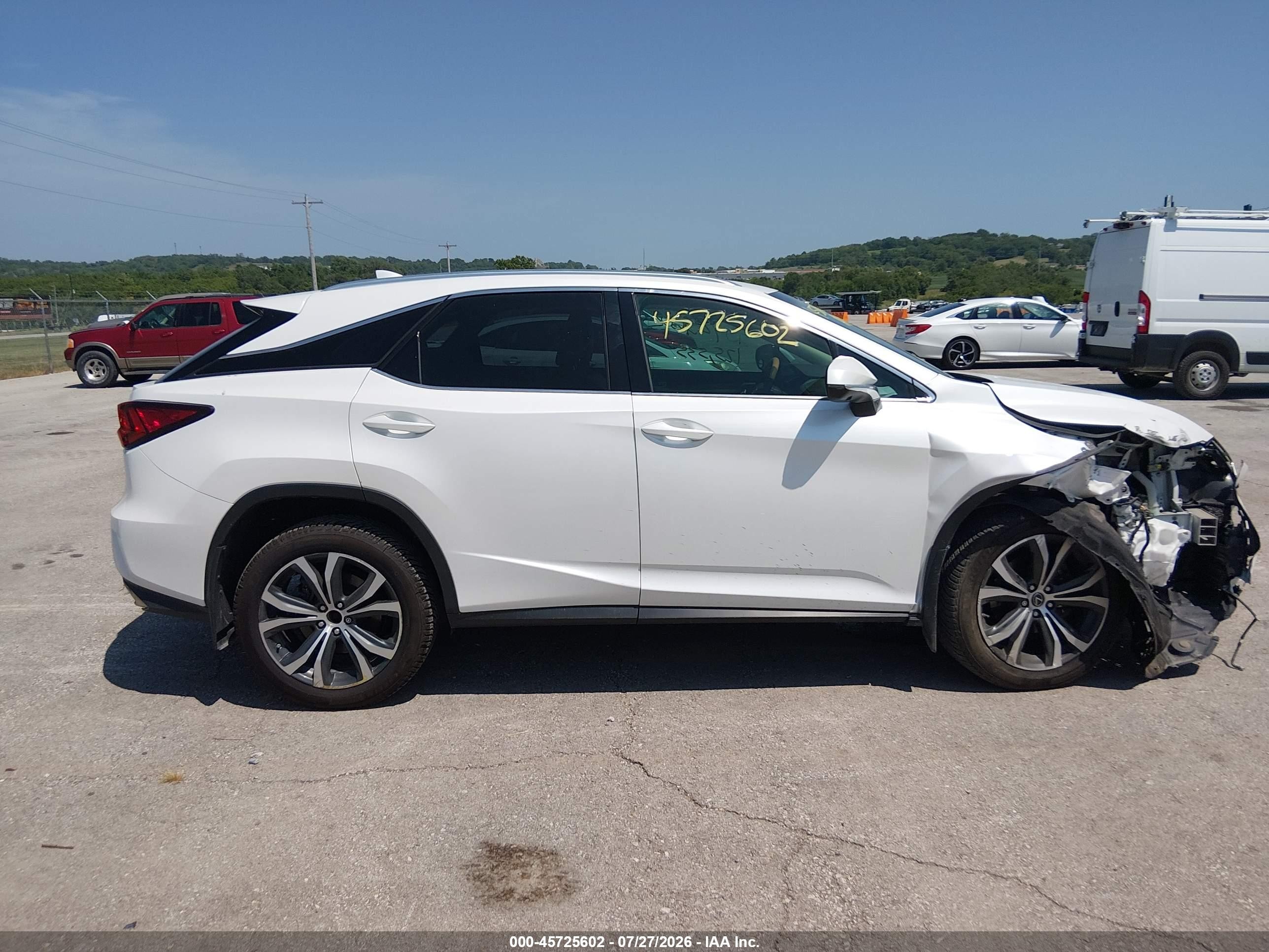 2018 Lexus Rx 350 Белый vin: 2T2BZMCA4JC165305