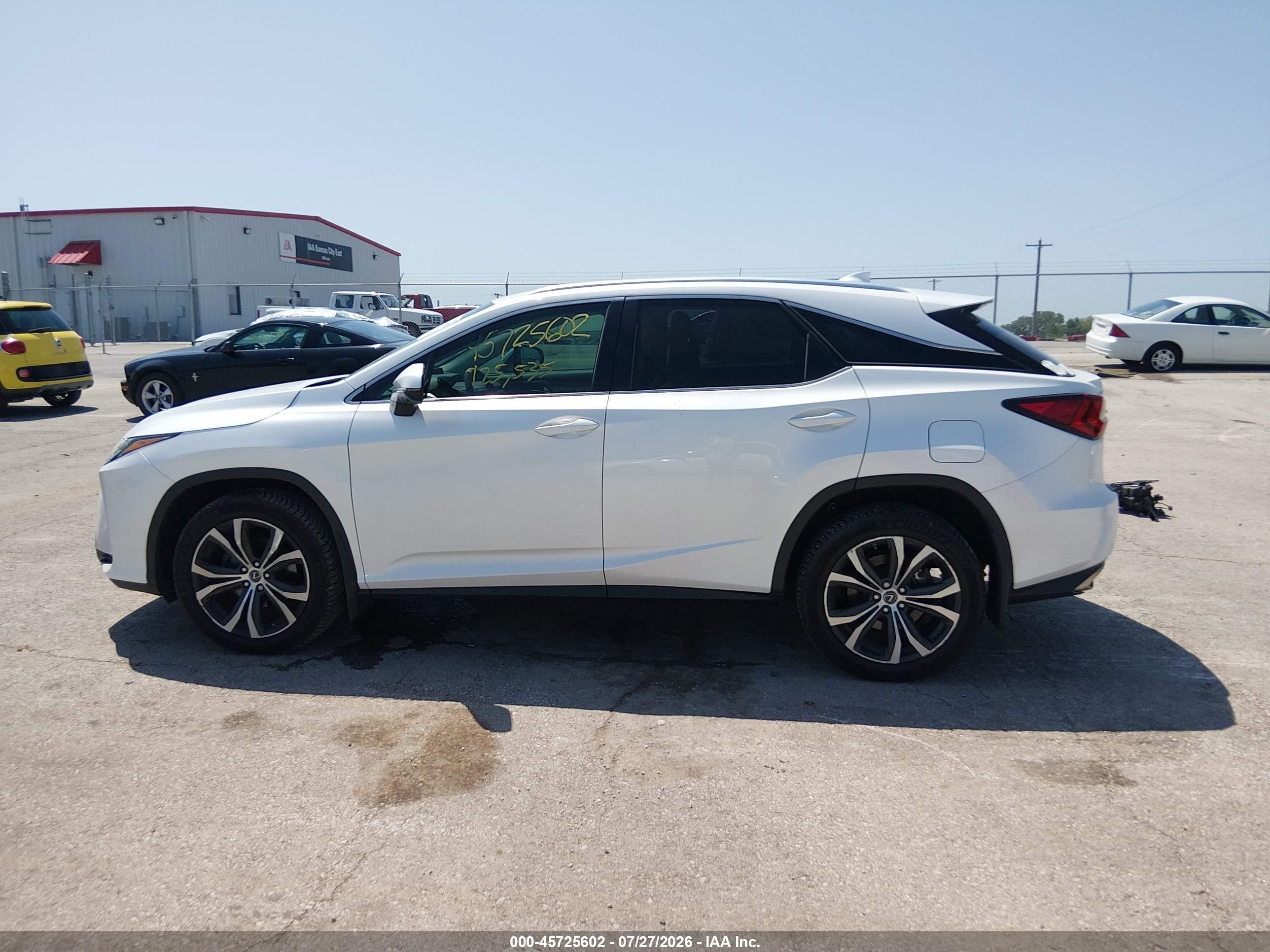 2018 Lexus Rx 350 Белый vin: 2T2BZMCA4JC165305