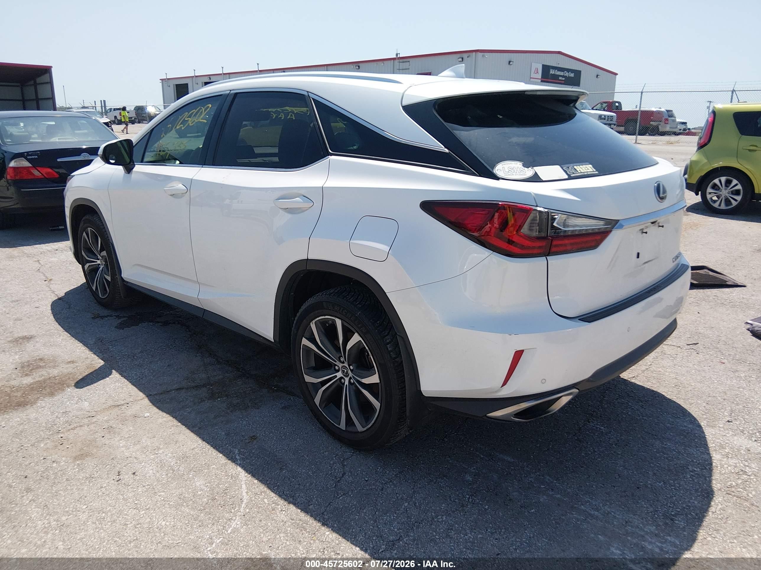 2018 Lexus Rx 350 Белый vin: 2T2BZMCA4JC165305