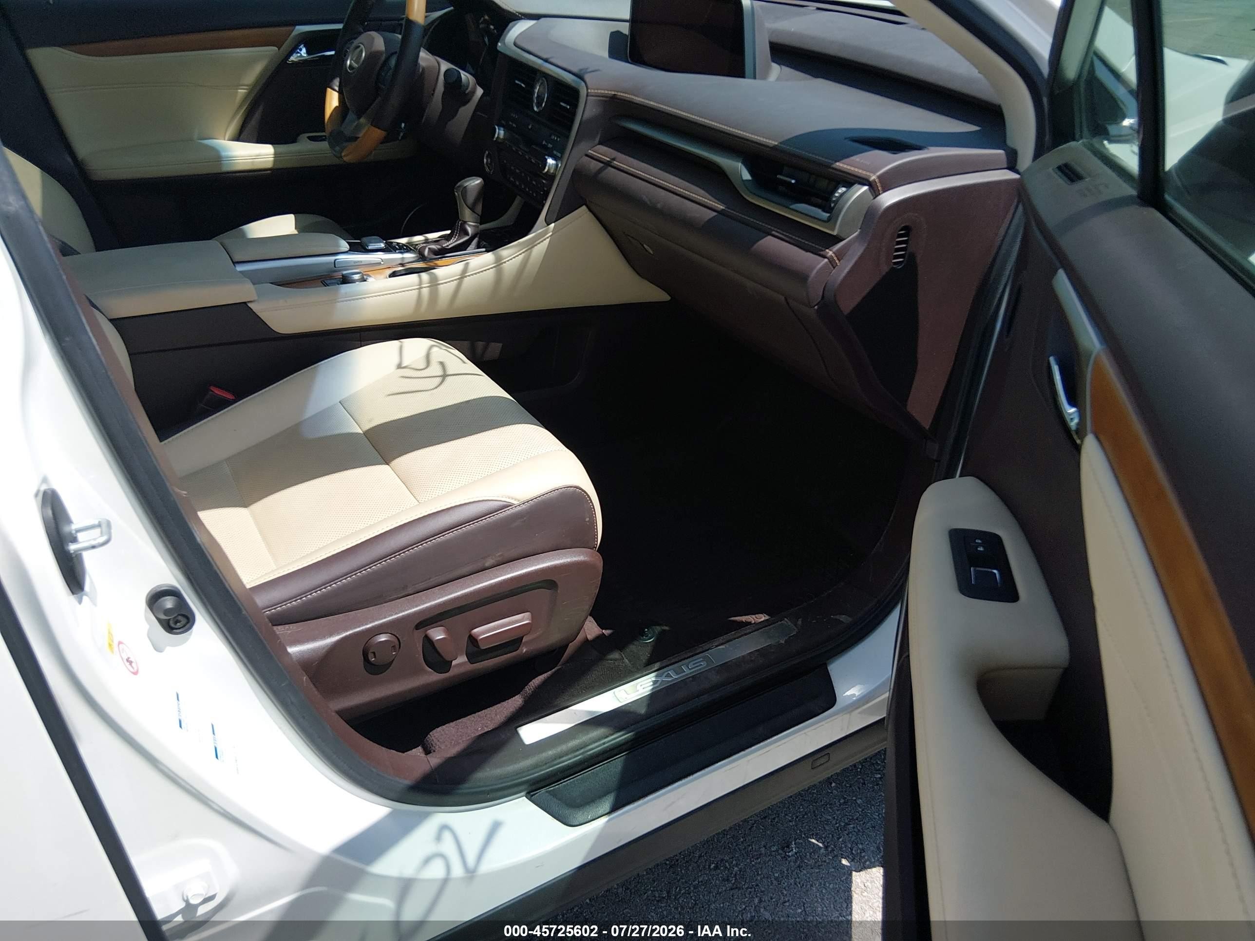 2018 Lexus Rx 350 Белый vin: 2T2BZMCA4JC165305