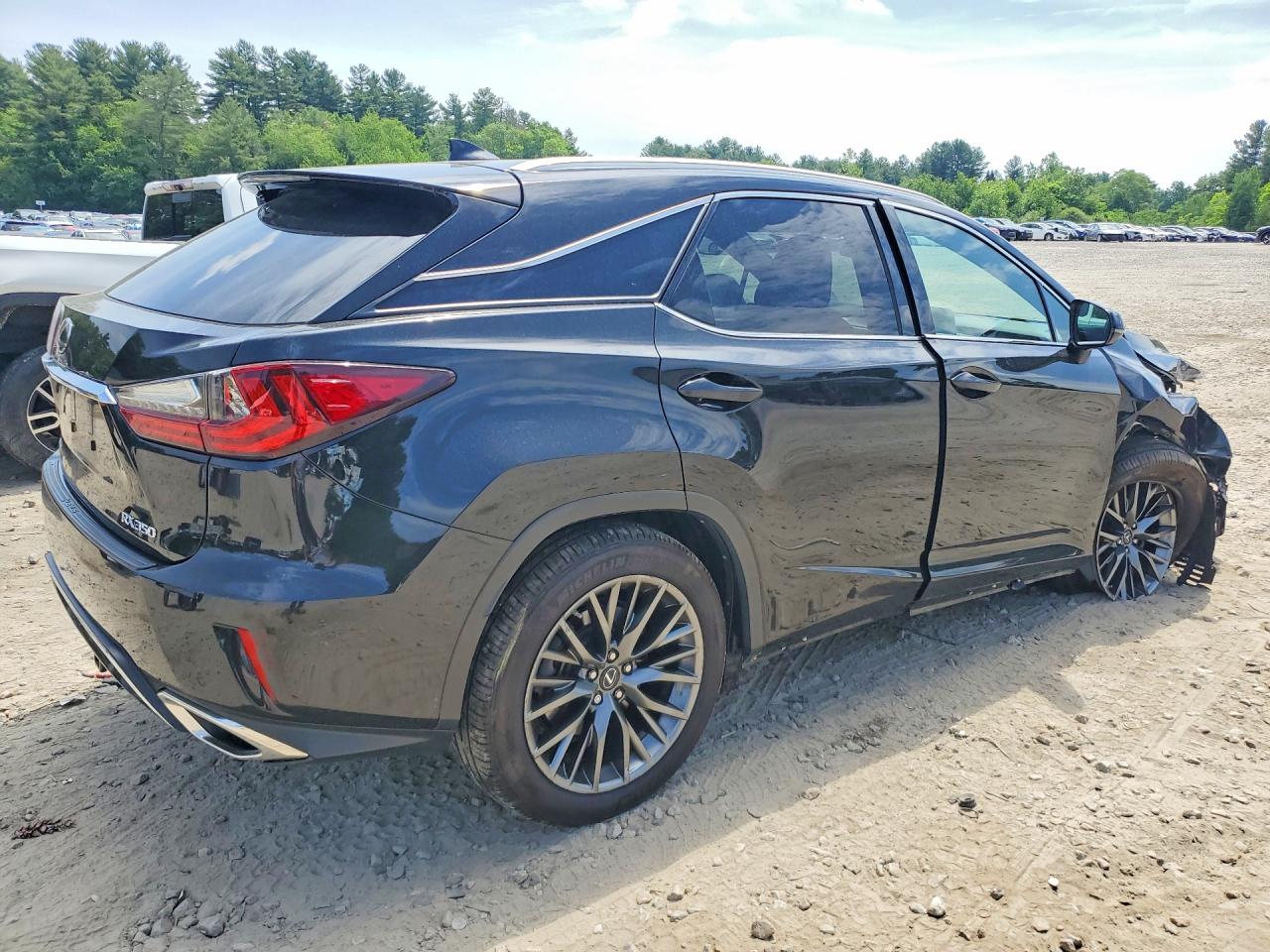 2019 Lexus Rx 350 F Sport Black vin: 2T2BZMCA4KC200104