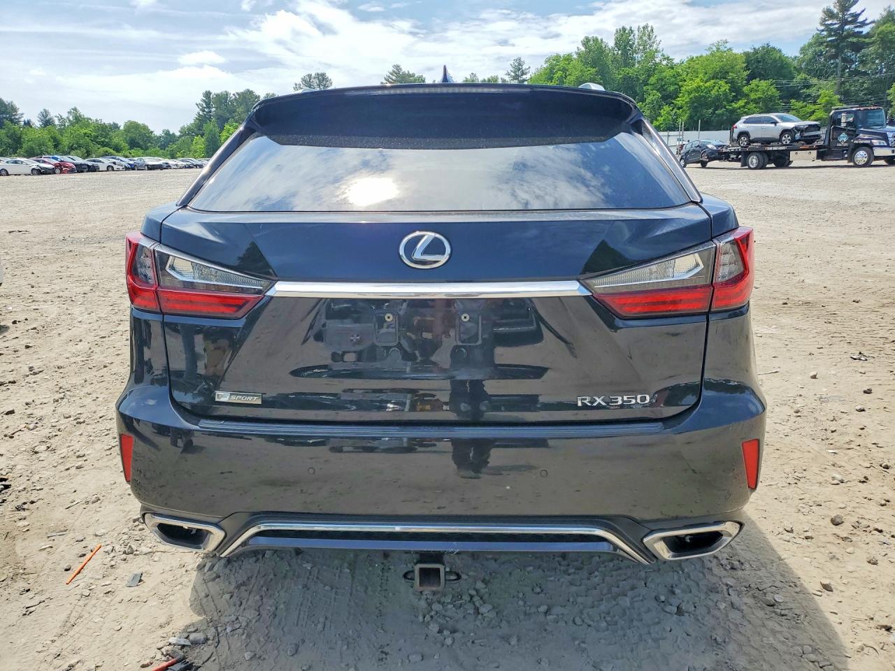 2019 Lexus Rx 350 F Sport Black vin: 2T2BZMCA4KC200104