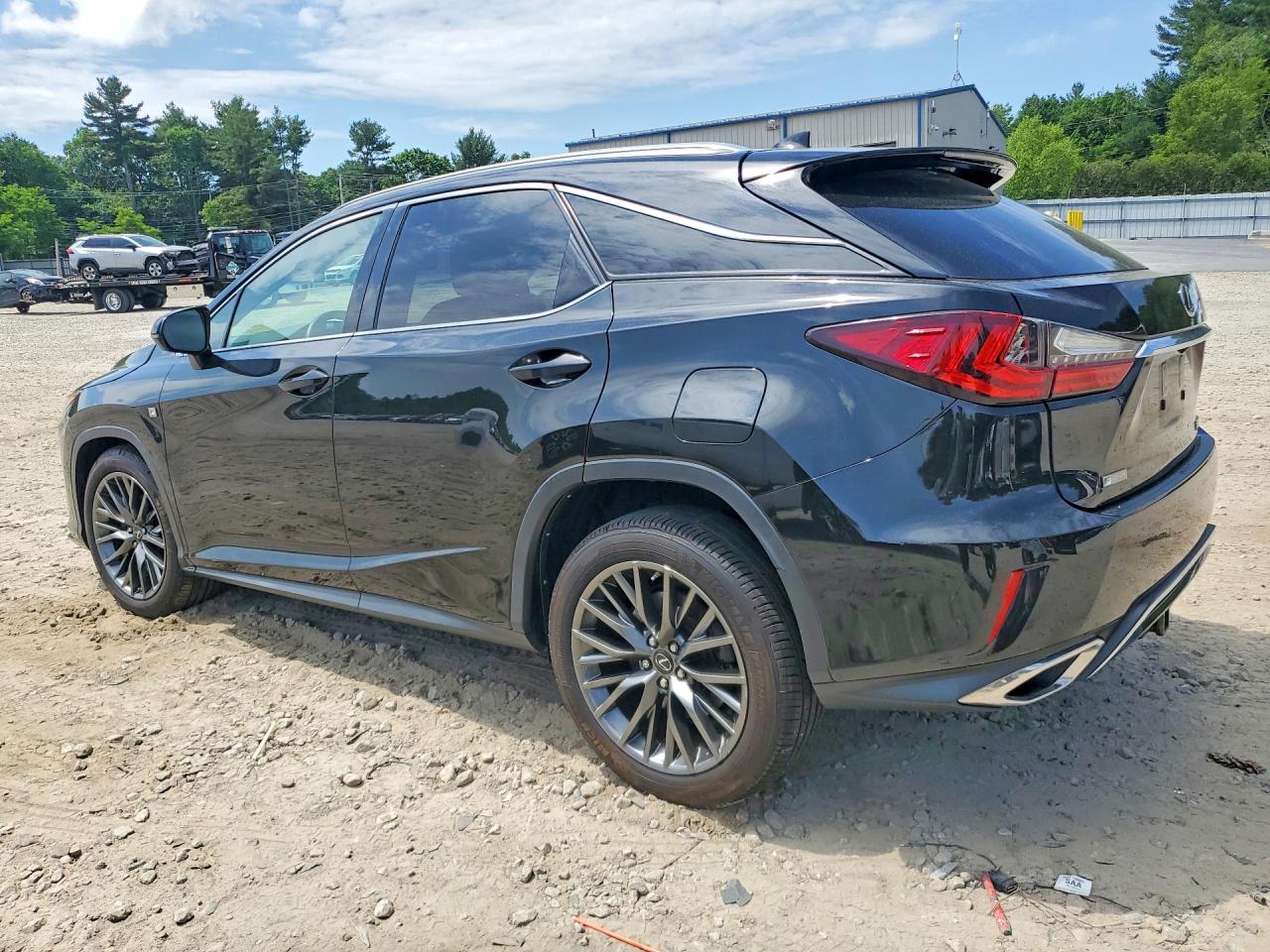 2019 Lexus Rx 350 F Sport Black vin: 2T2BZMCA4KC200104