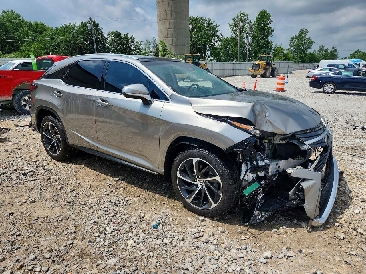2018 Lexus Rx 350 Base Silver vin: 2T2BZMCA6JC141099
