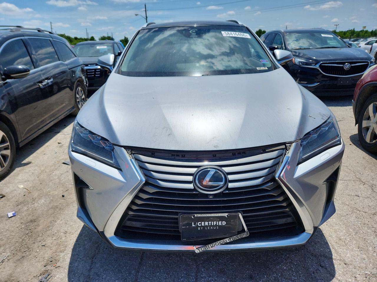 2016 Lexus Rx 350 Base Silver vin: 2T2BZMCA7GC038380