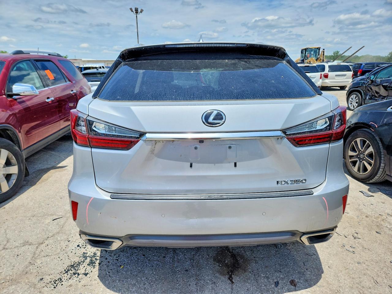 2016 Lexus Rx 350 Base Silver vin: 2T2BZMCA7GC038380