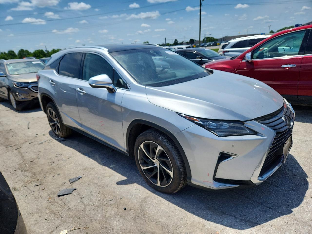 2016 Lexus Rx 350 Base Silver vin: 2T2BZMCA7GC038380