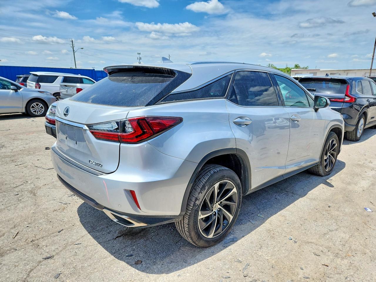 2016 Lexus Rx 350 Base Silver vin: 2T2BZMCA7GC038380