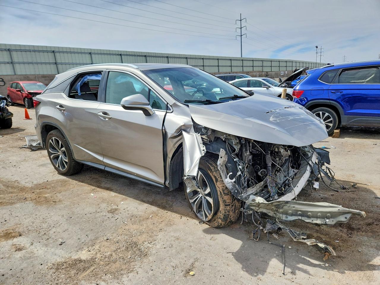 2017 Lexus Rx 350 Base Gray vin: 2T2BZMCA7HC056024