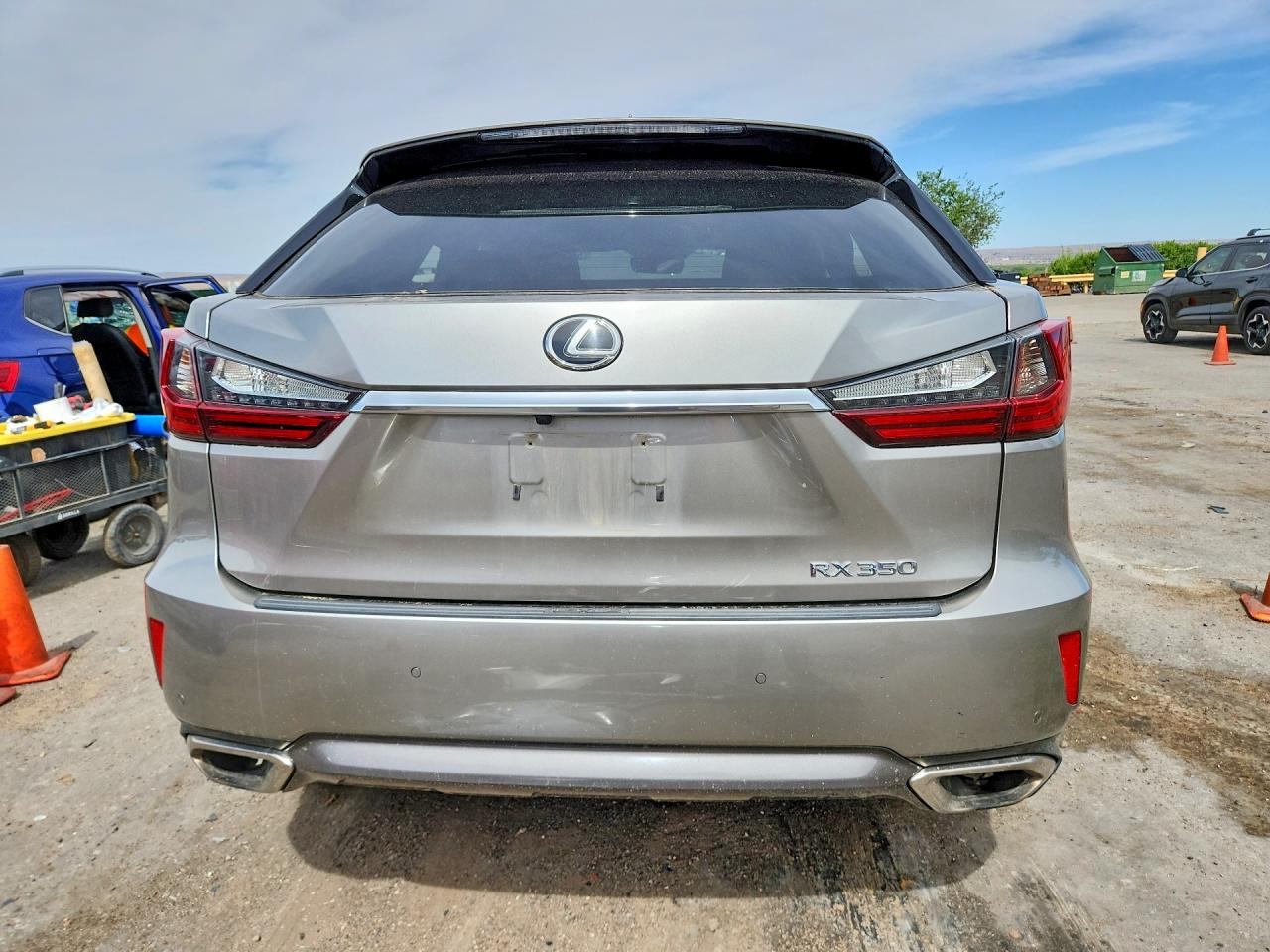 2017 Lexus Rx 350 Base Gray vin: 2T2BZMCA7HC056024