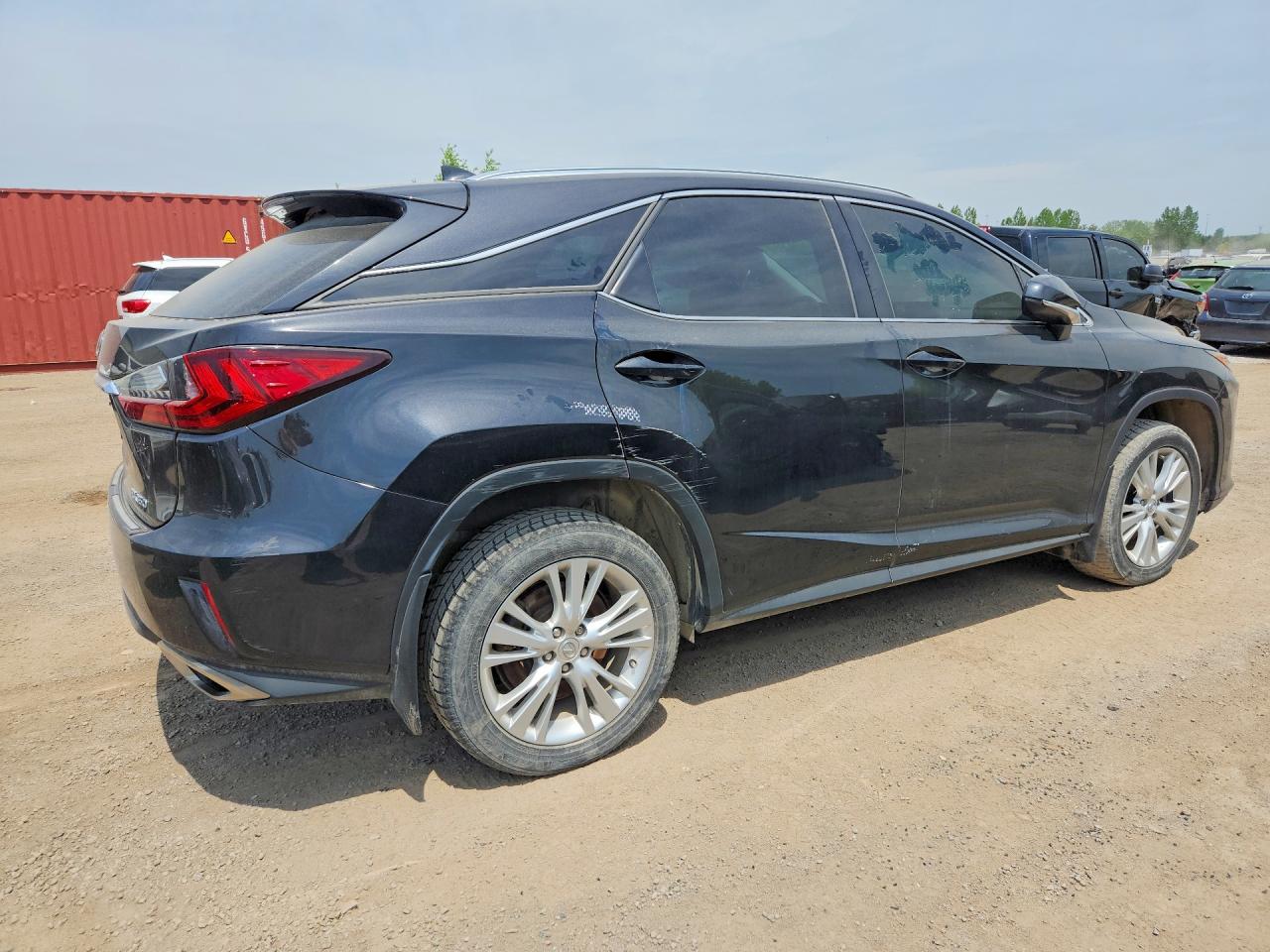 2017 Lexus Rx 350 Base Черный vin: 2T2BZMCA7HC107263