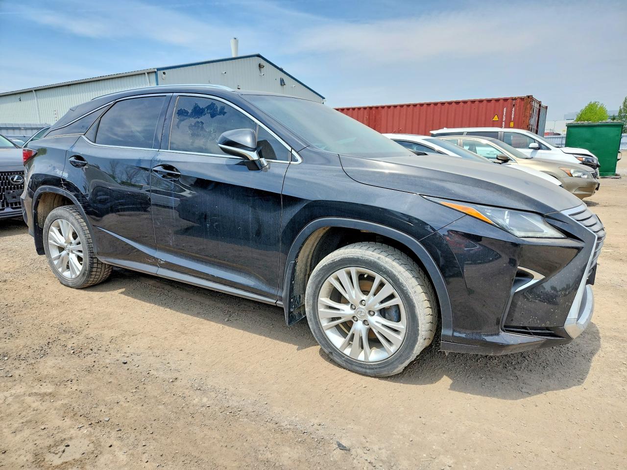 2017 Lexus Rx 350 Base Черный vin: 2T2BZMCA7HC107263