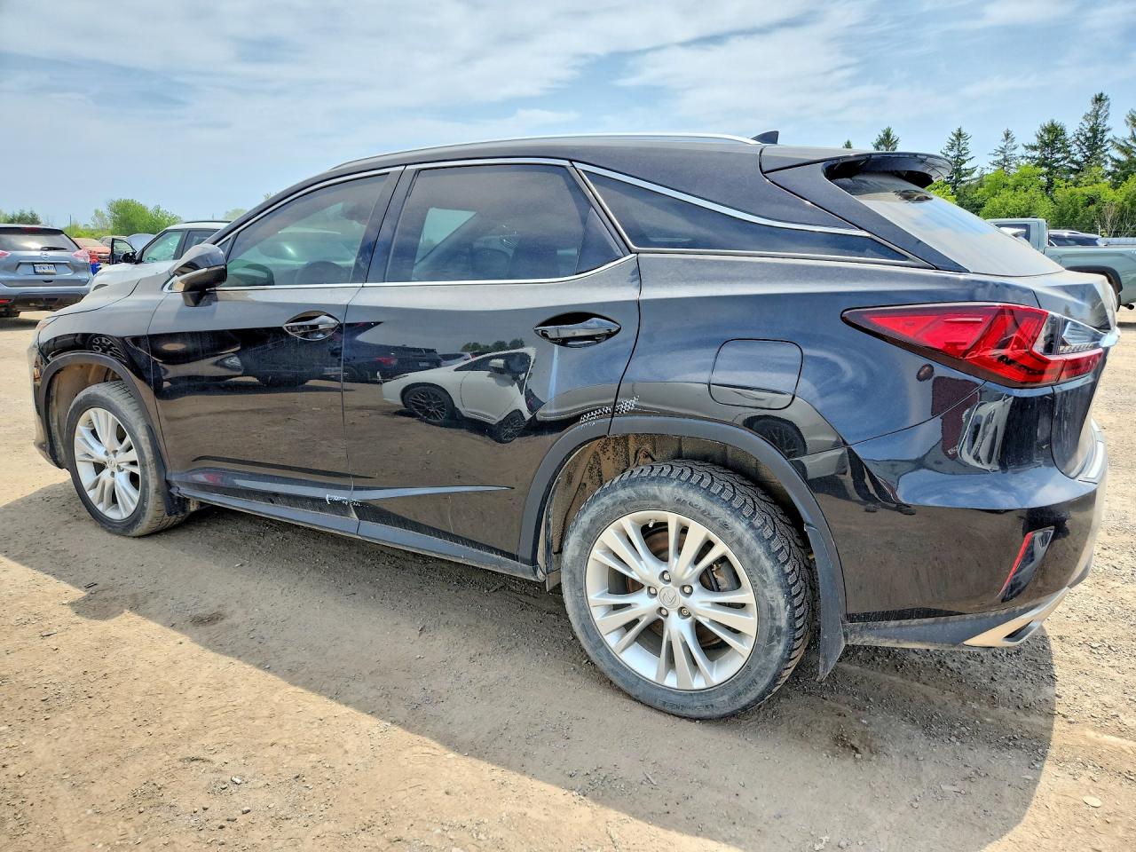 2017 Lexus Rx 350 Base Черный vin: 2T2BZMCA7HC107263