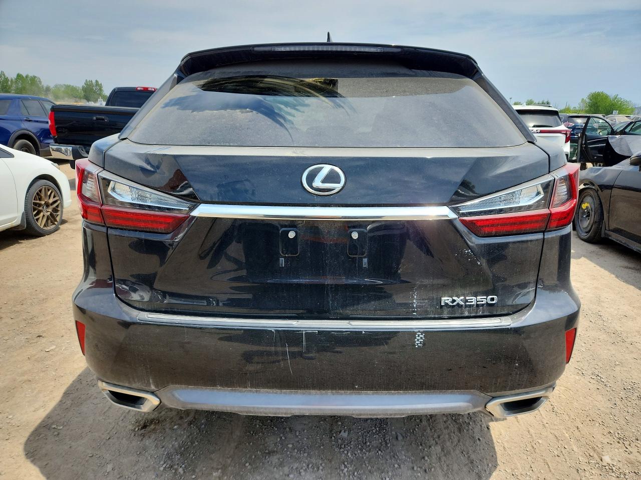 2017 Lexus Rx 350 Base Черный vin: 2T2BZMCA7HC107263