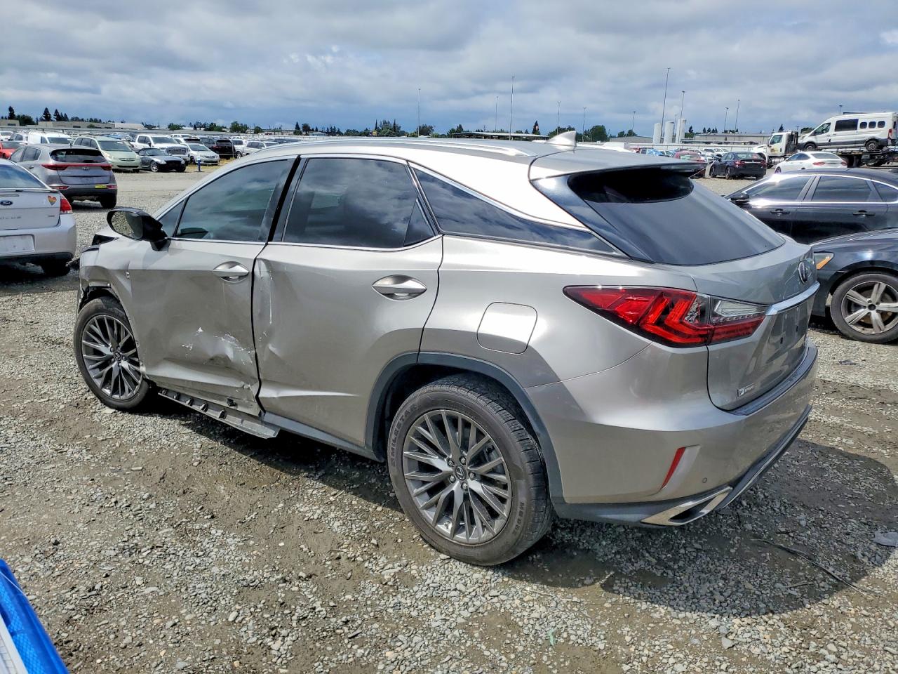2018 Lexus Rx 350 F Sport Silver vin: 2T2BZMCA7JC167047