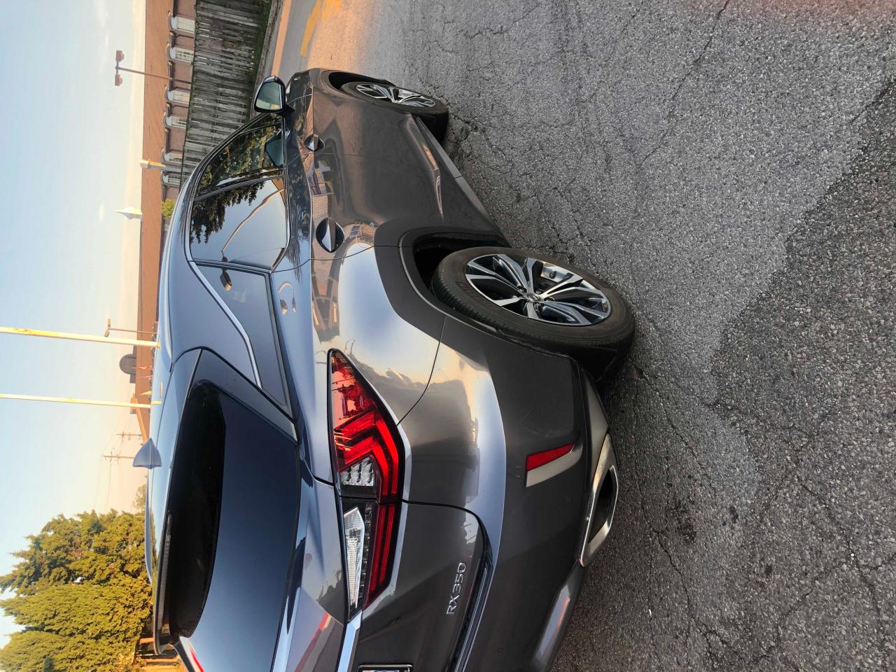 2016 Lexus Rx 350 Base Серый vin: 2T2BZMCA8GC019661