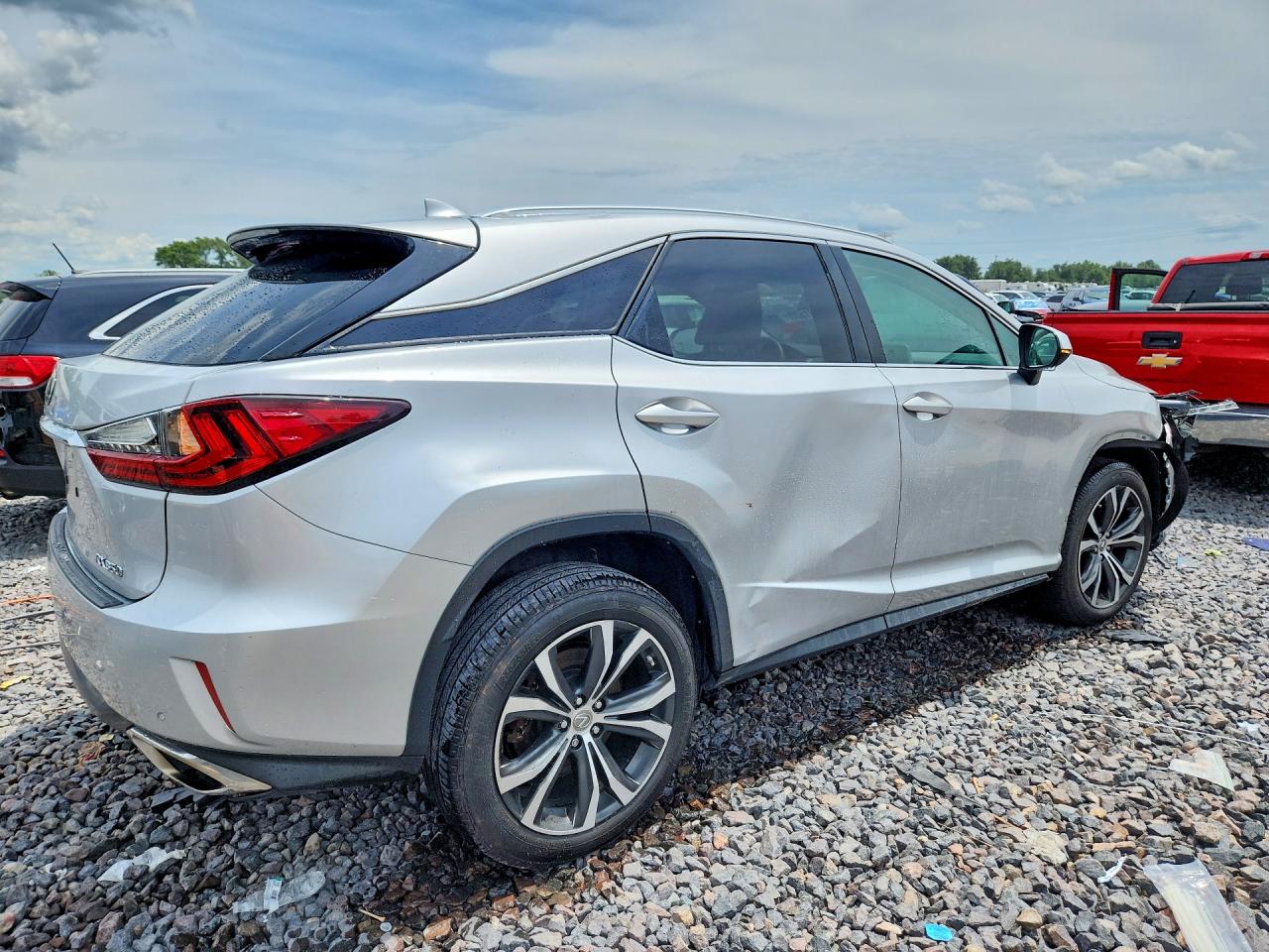 2016 Lexus Rx 350 Base Silver vin: 2T2BZMCA8GC031244