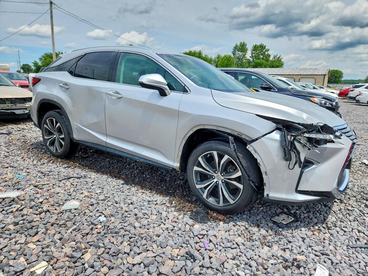2016 Lexus Rx 350 Base Silver vin: 2T2BZMCA8GC031244