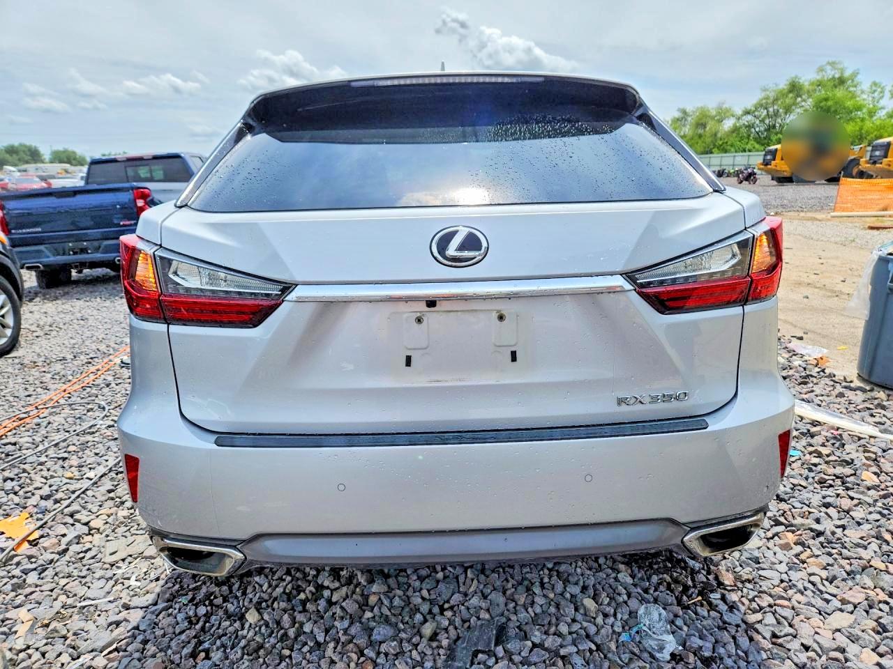 2016 Lexus Rx 350 Base Silver vin: 2T2BZMCA8GC031244