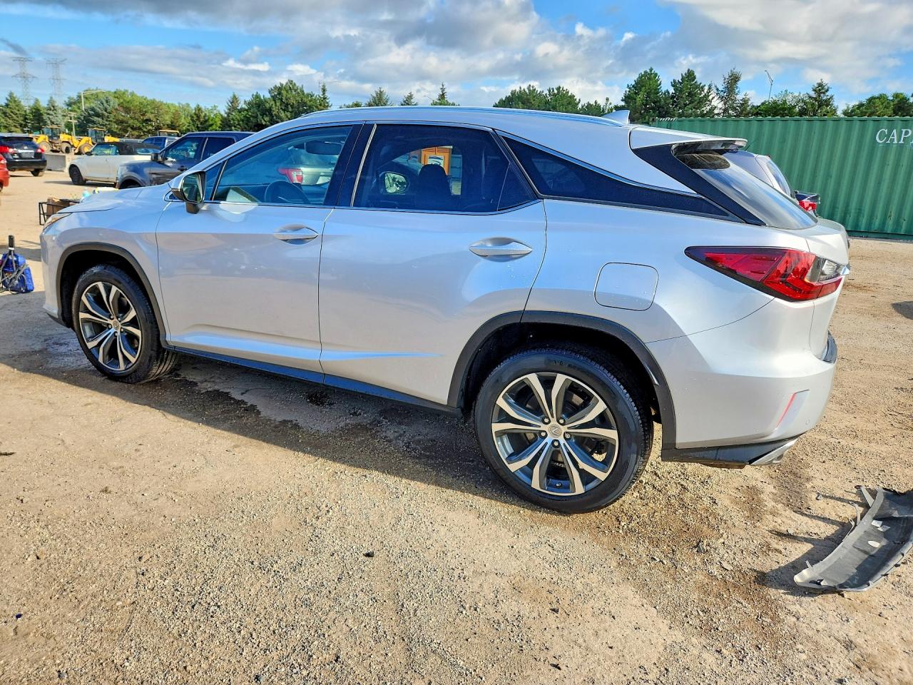 2017 Lexus Rx 350 Base Silver vin: 2T2BZMCA8HC110916