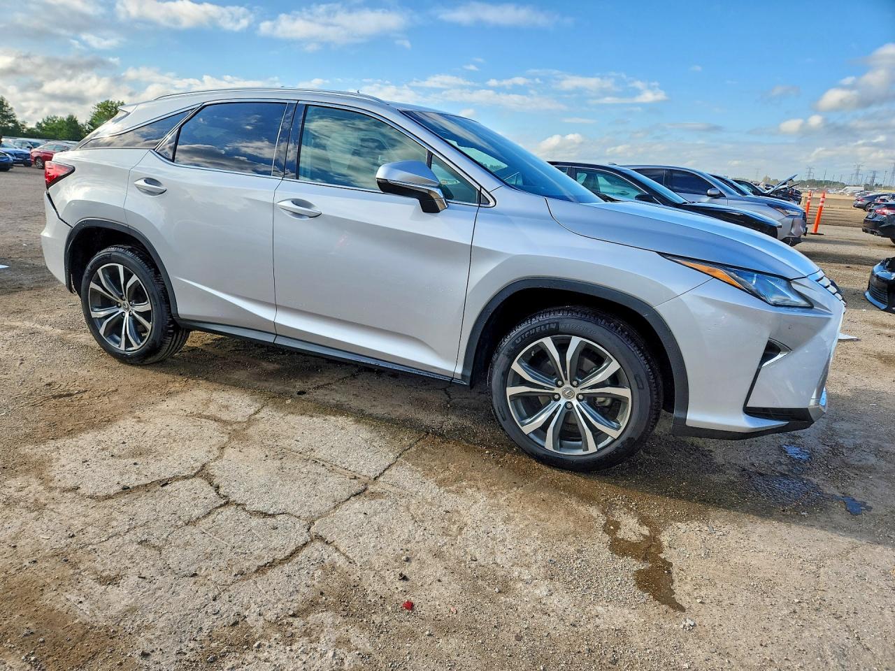 2017 Lexus Rx 350 Base Silver vin: 2T2BZMCA8HC110916