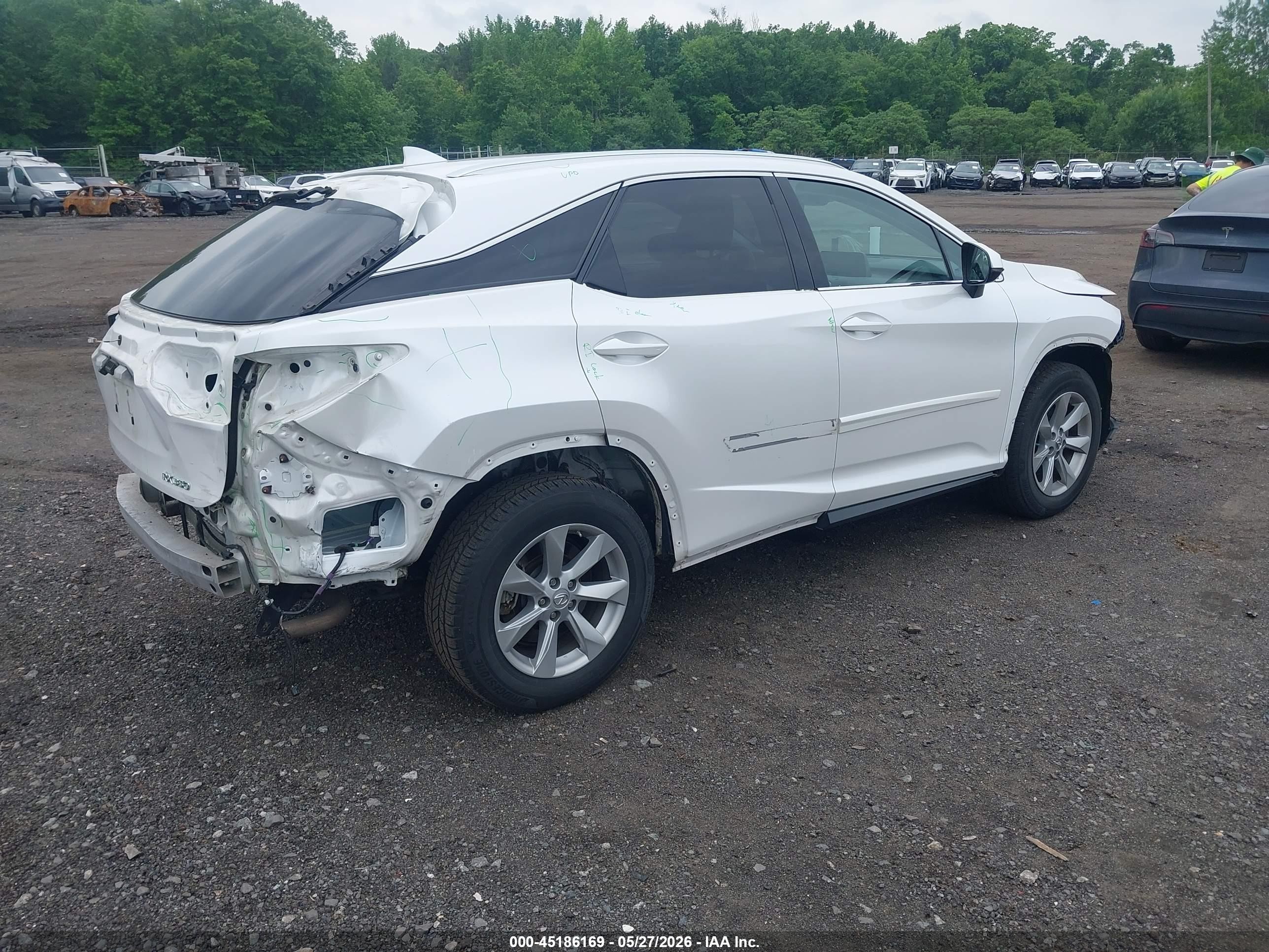 2017 Lexus Rx 350 Белый vin: 2T2BZMCA8HC127070