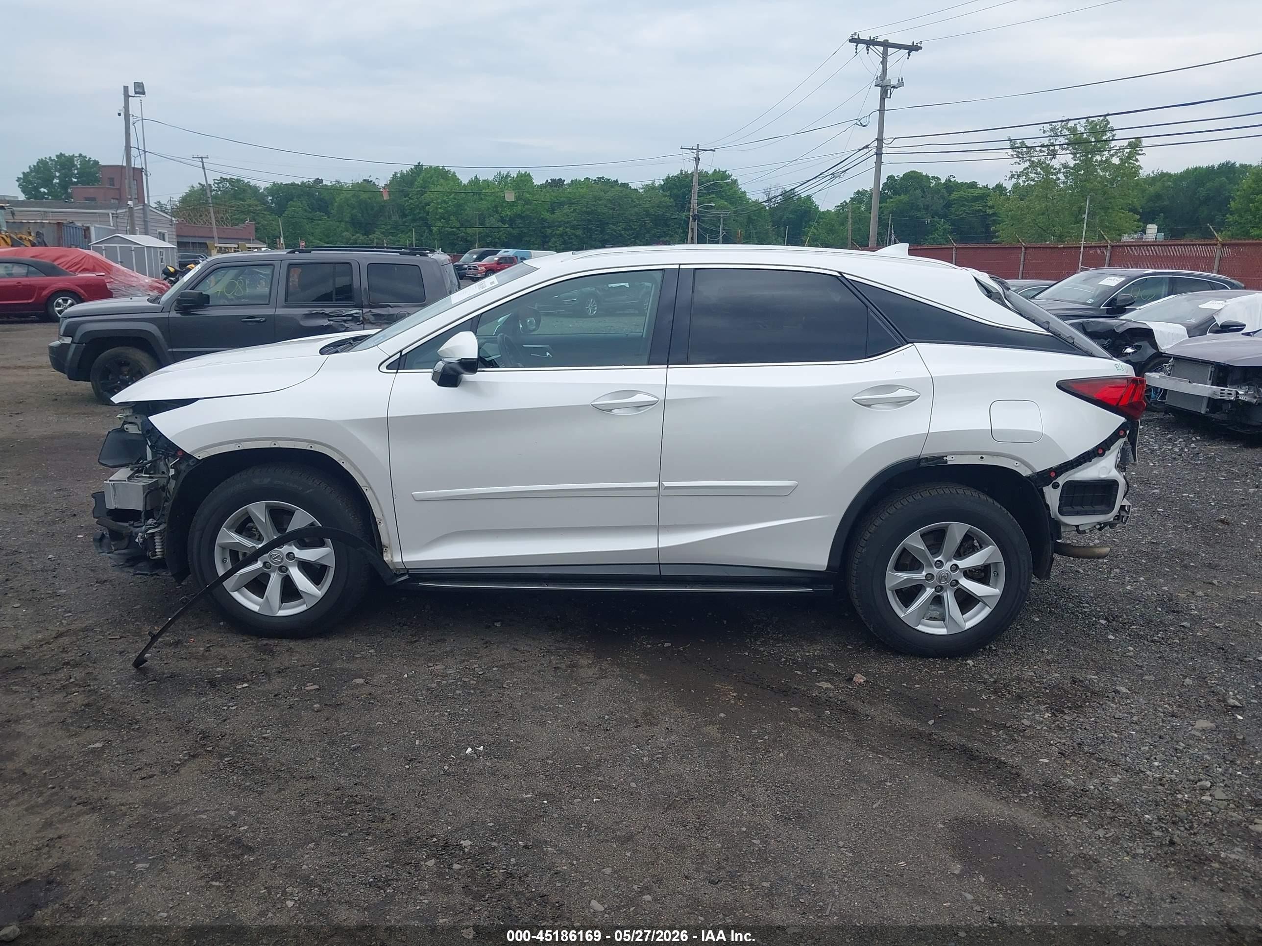 2017 Lexus Rx 350 Белый vin: 2T2BZMCA8HC127070