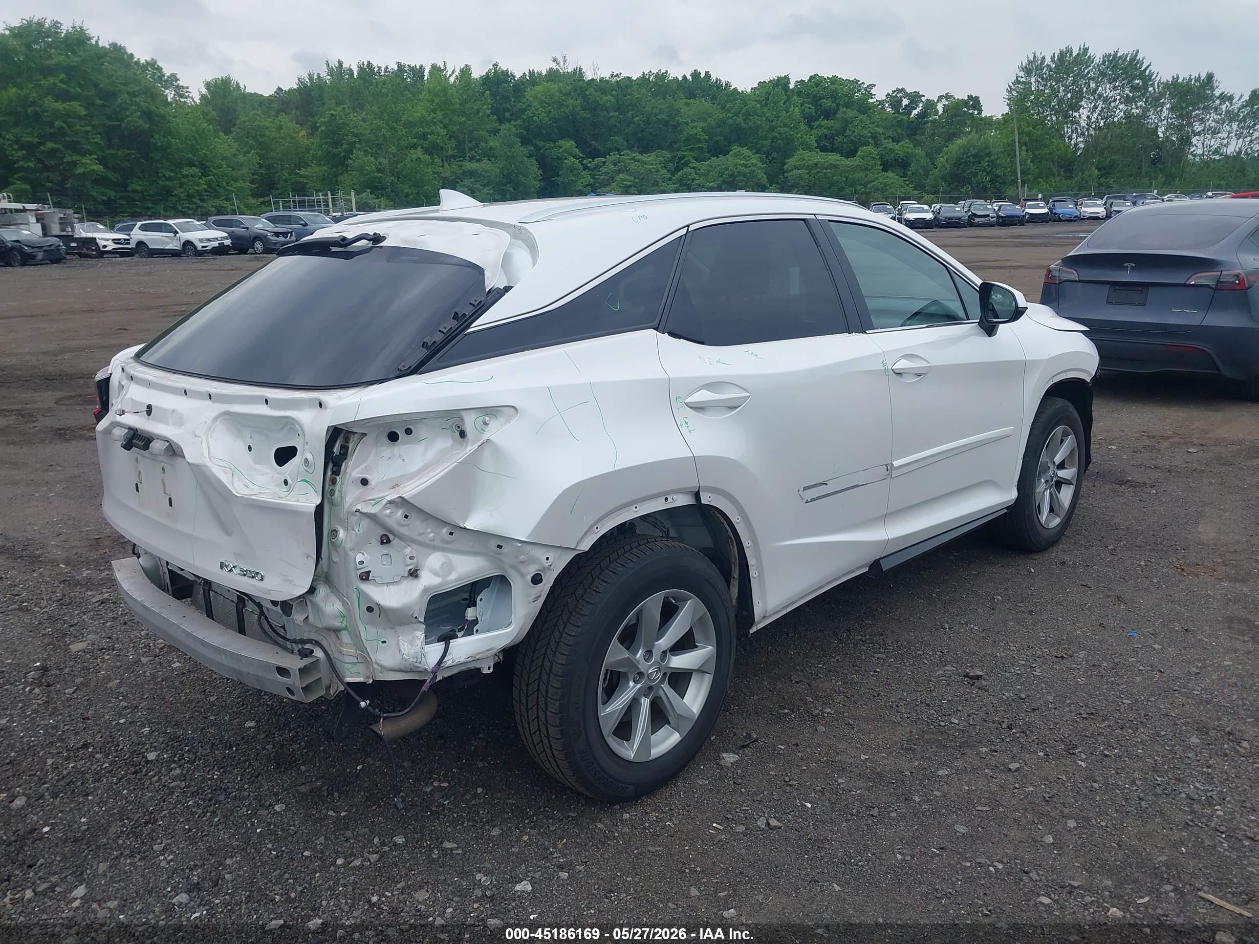 2017 Lexus Rx 350 Белый vin: 2T2BZMCA8HC127070