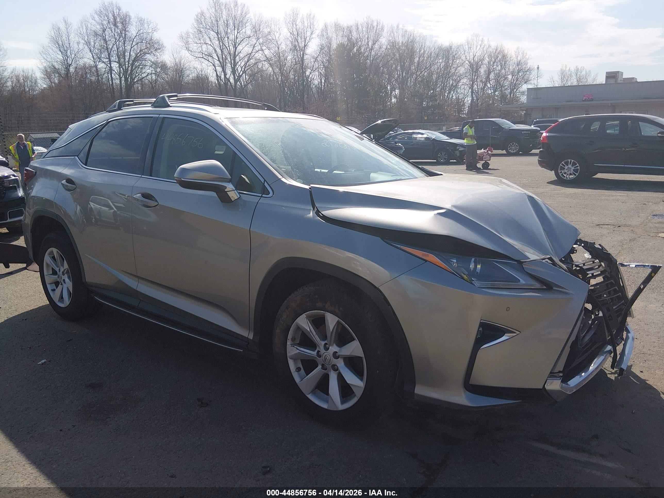 2017 Lexus Rx 350 Silver vin: 2T2BZMCA9HC070779
