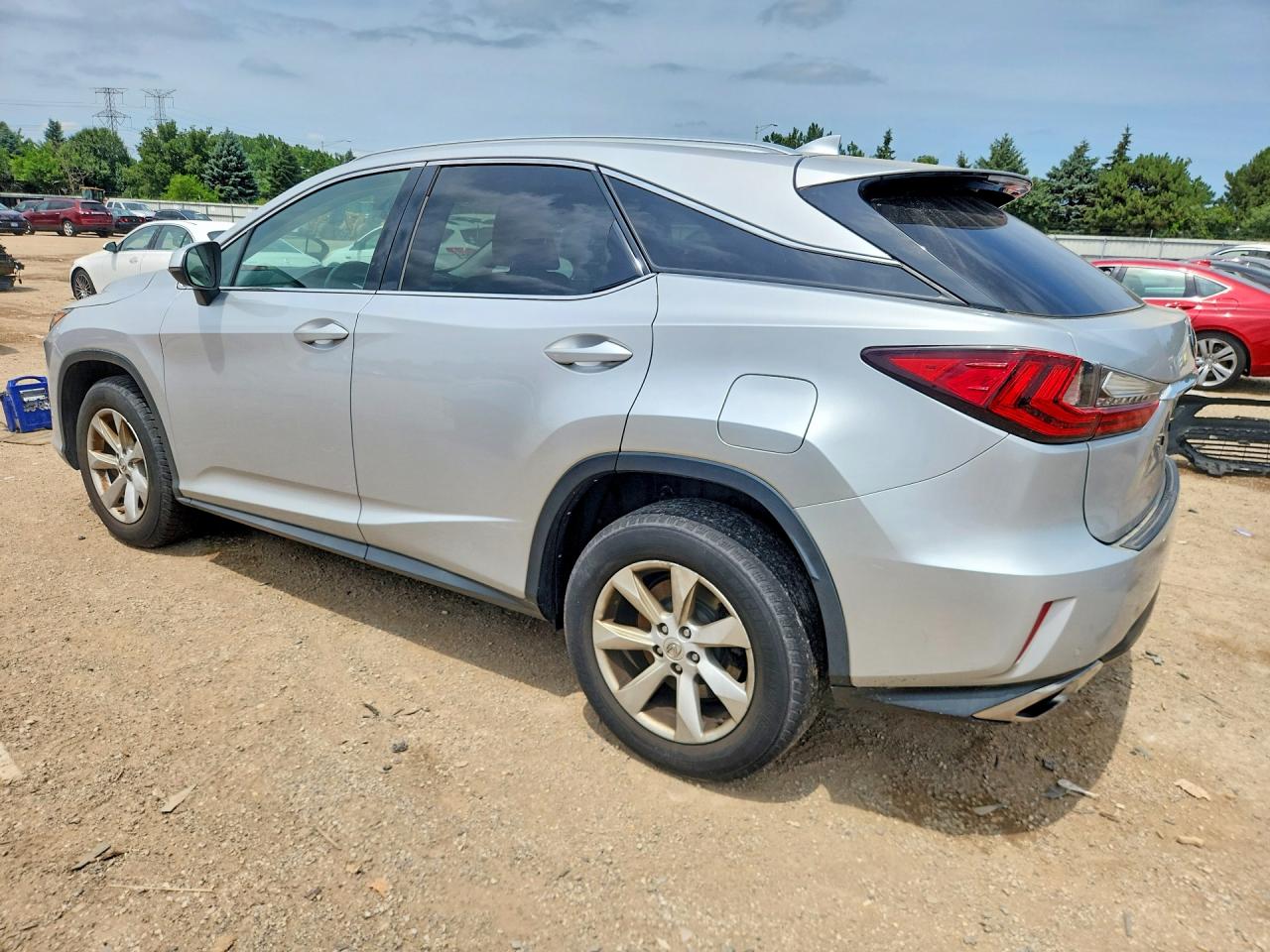 2017 Lexus Rx 350 Base Silver vin: 2T2BZMCA9HC078039
